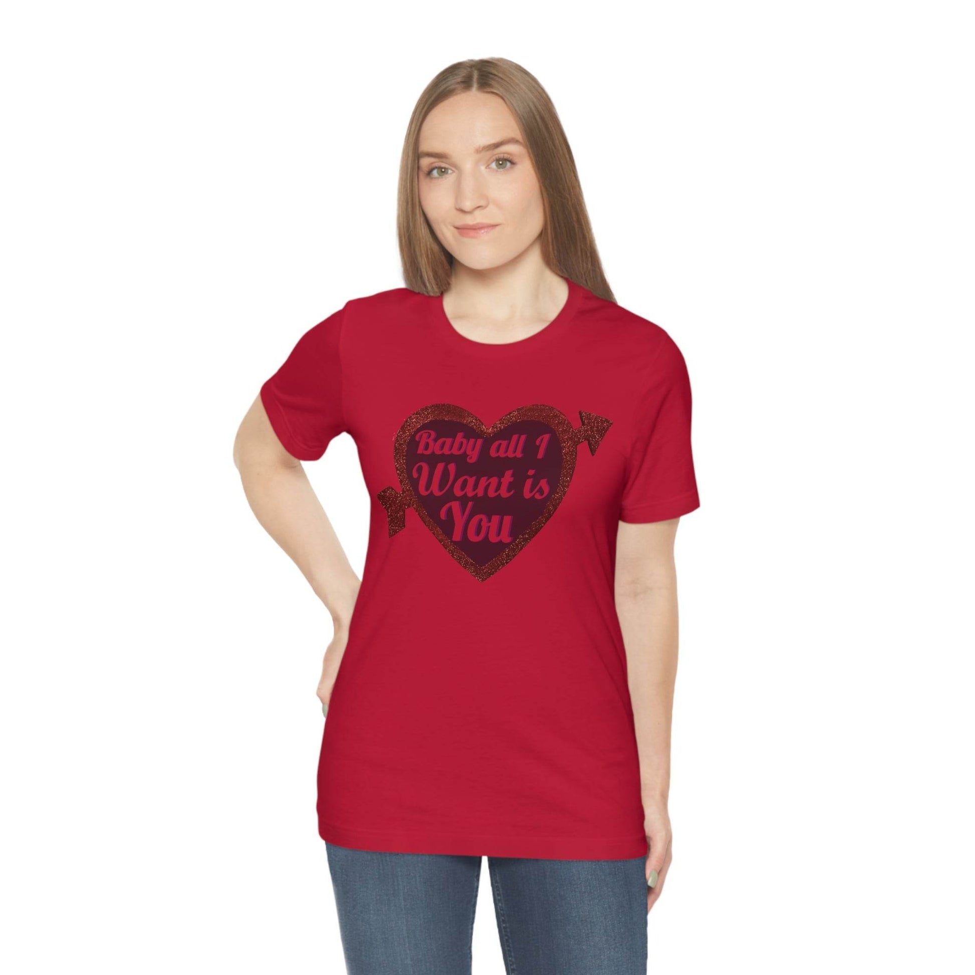 Baby all I want is You Tee - Giftsmojo