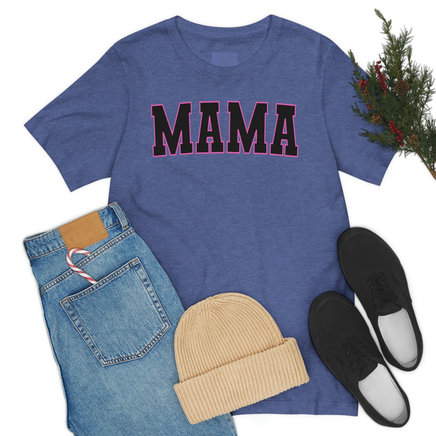Cute Mama shirt mom shirt gift for her - mothers day shirt mothers day gift mom life shirt - retro mama shirt boy mama shirt mama t-shirt