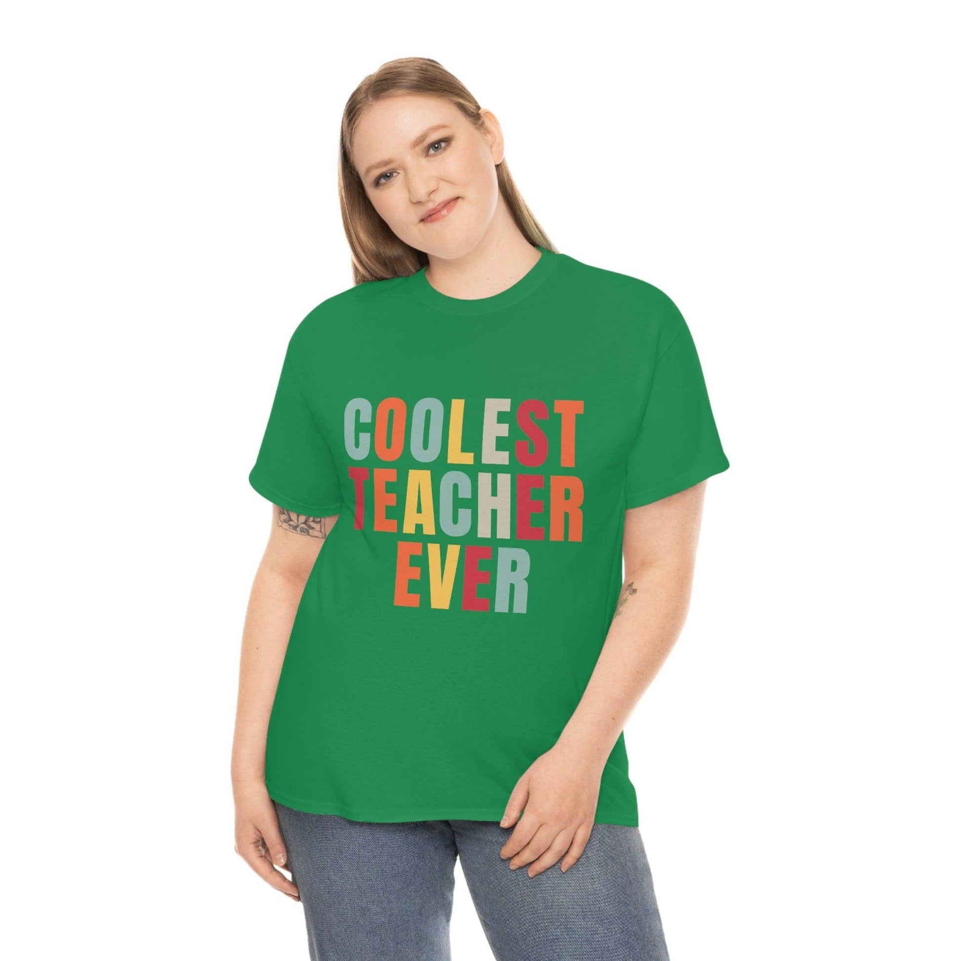 Coolest Teacher Ever Shirt - Giftsmojo