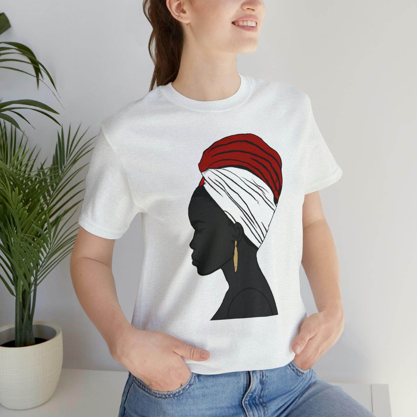 African Woman Art Shirt, Black Queen Shirt - Giftsmojo