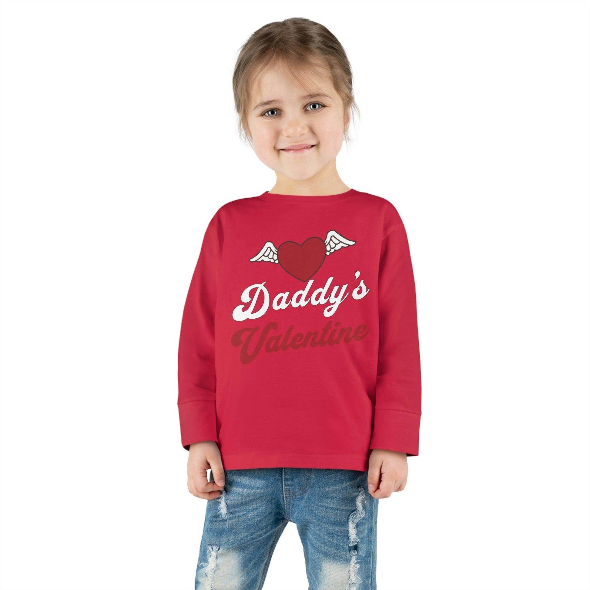 Kids Valentine long sleeve shirt - Giftsmojo