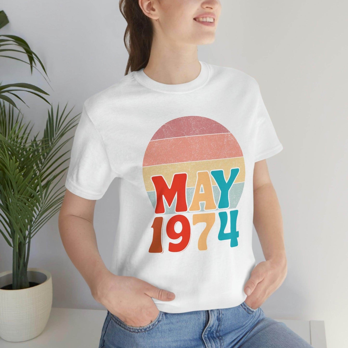 49th Birthday Shirt, 1974 Shirt, 49th Birthday Tee, Vintage 1974 Shirt, 49th Birthday Gifts, 1974 Birthday Shirt, 49th Birthday Gift - Giftsmojo