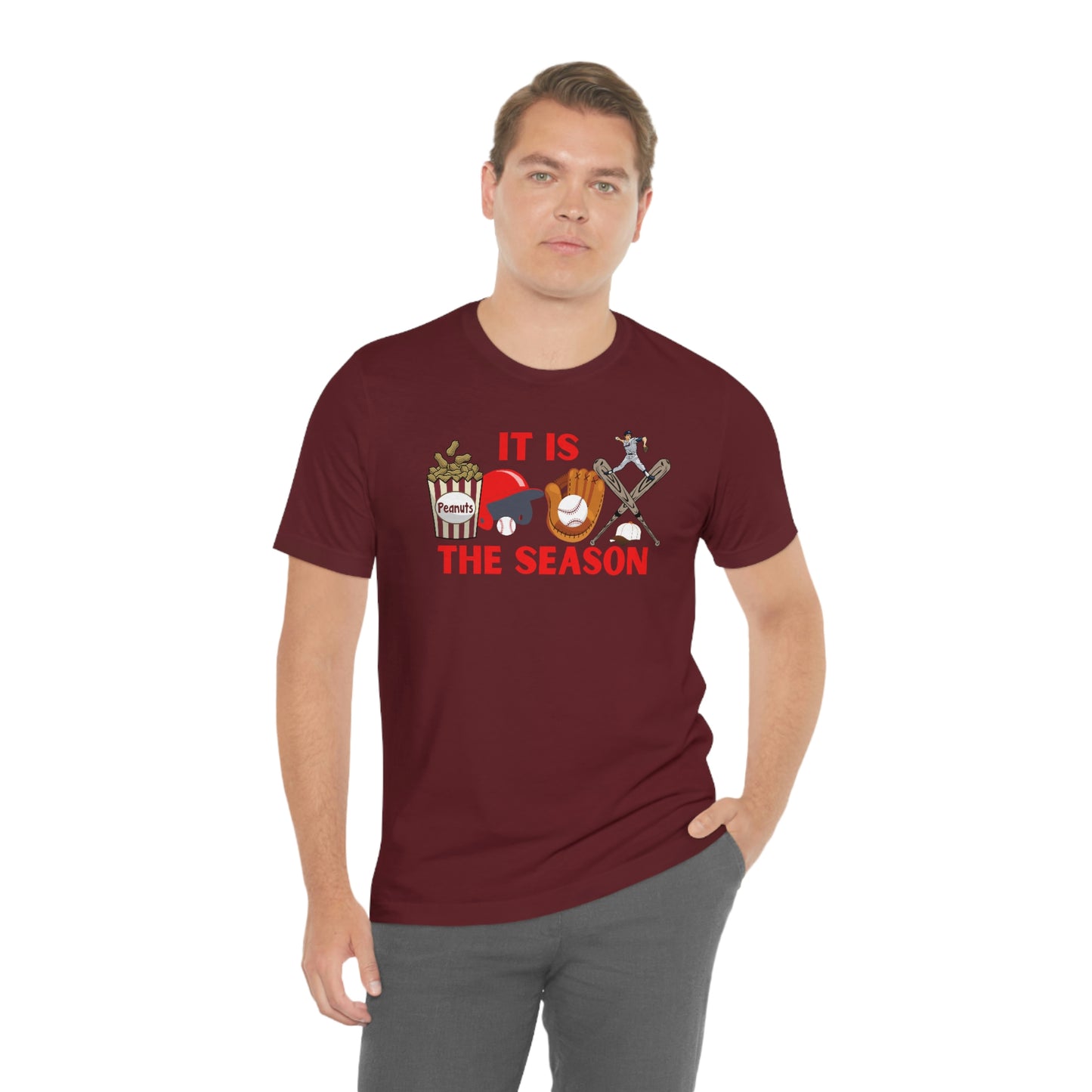 It is the season Baseball shirt baseball tee baseball tshirt - Sport shirt Baseball Mom shirt Baseball Mama shirt gift for him gameday shirt