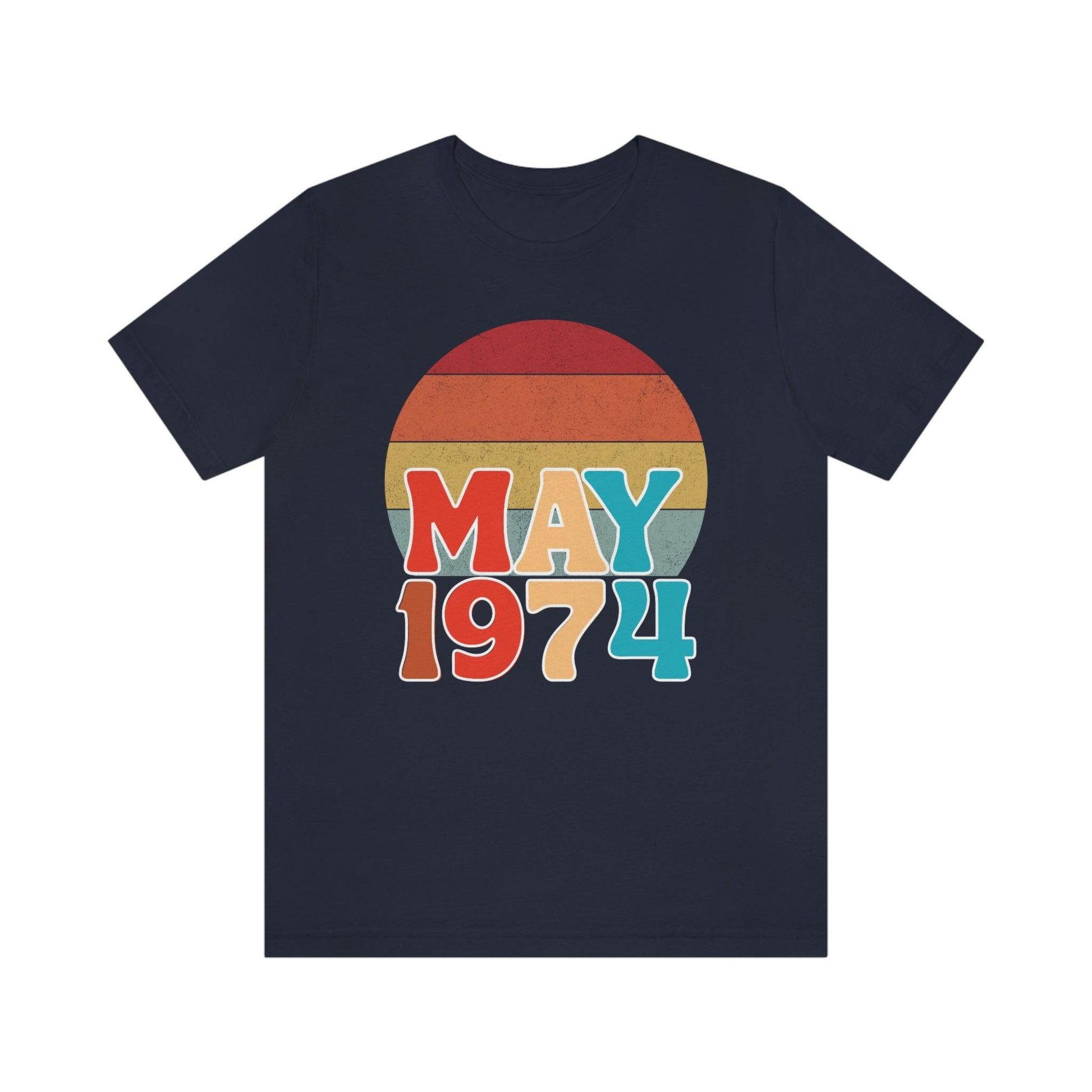 49th Birthday Shirt, 1974 Shirt, 49th Birthday Tee, Vintage 1974 Shirt, 49th Birthday Gifts, 1974 Birthday Shirt, 49th Birthday Gift - Giftsmojo