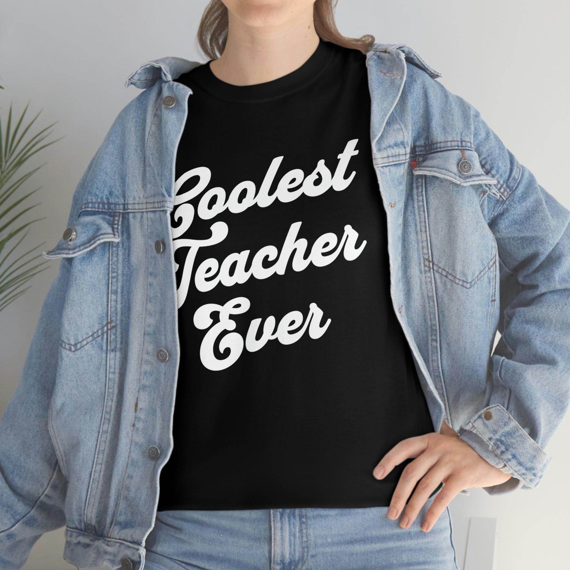 Coolest Teacher Ever Shirt - Giftsmojo