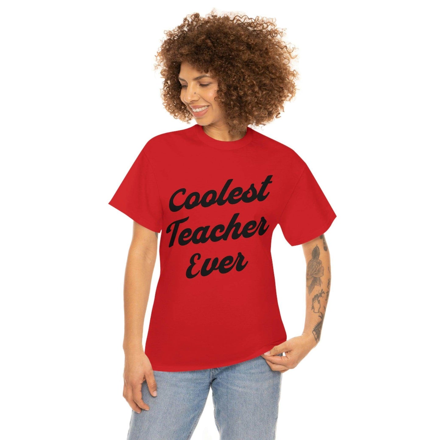 Coolest Teacher Ever T-Shirt - Teacher appreciation - gift for teachers - Giftsmojo