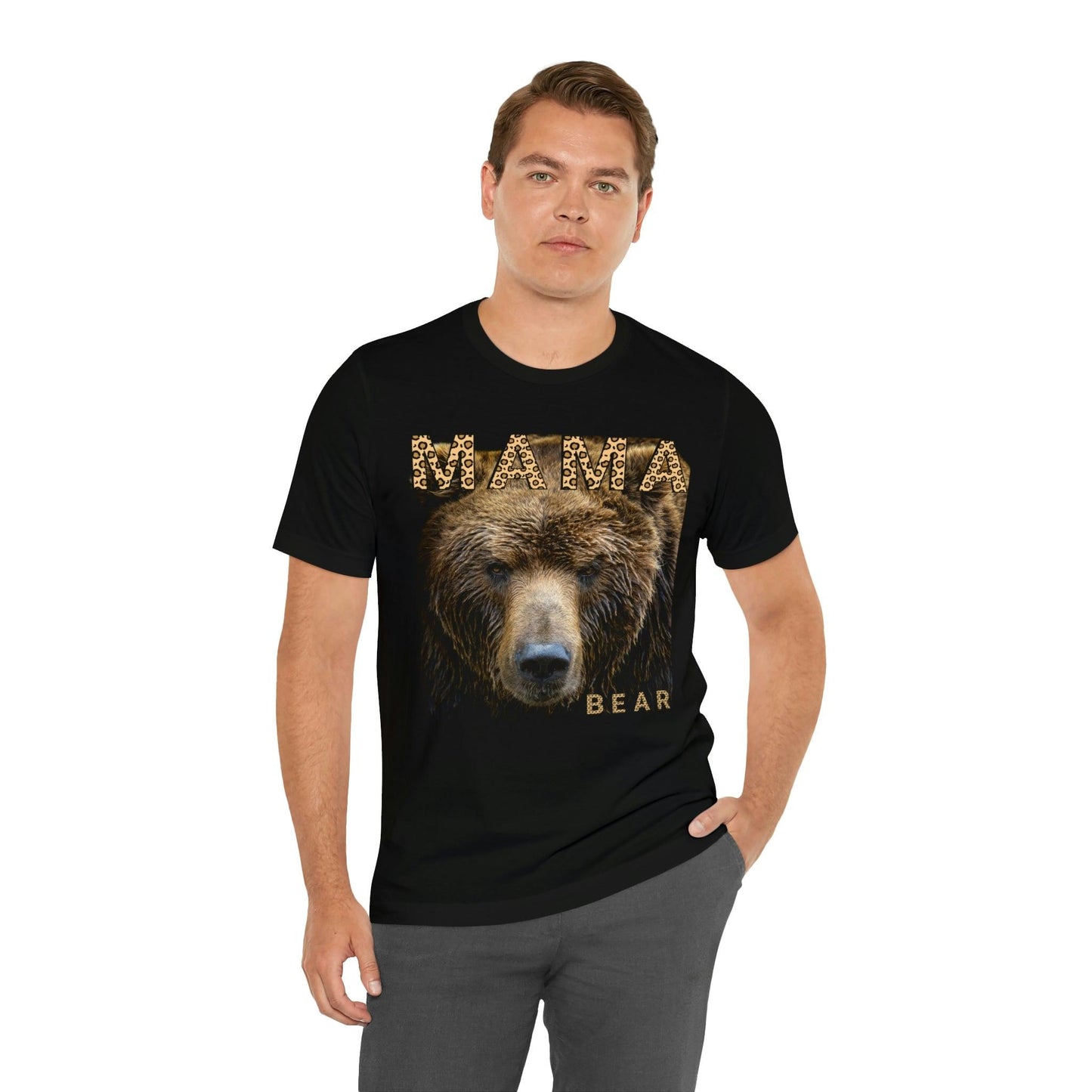 Mothers day shirt | Leopard Print Mama Bear Shirt | Mama Bear Tshirt, Funny mom shirt | best mom shirt | Momma Bear Gift, - Giftsmojo