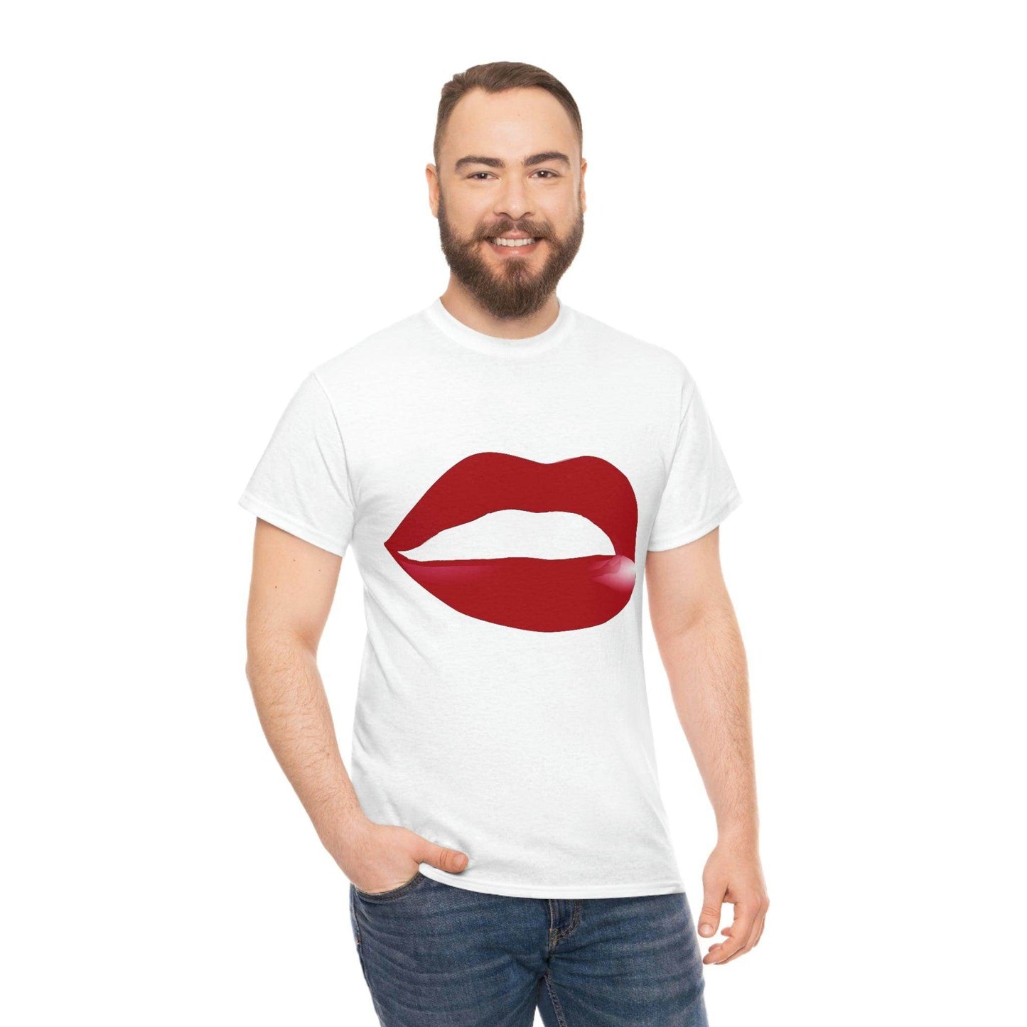 Kiss Lips Tee - Giftsmojo