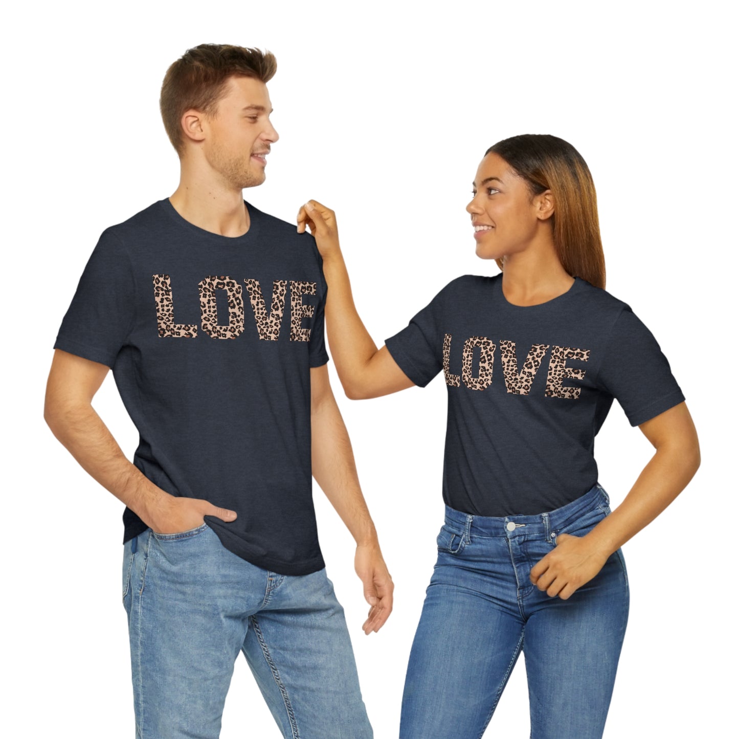 Leopard print love Tee