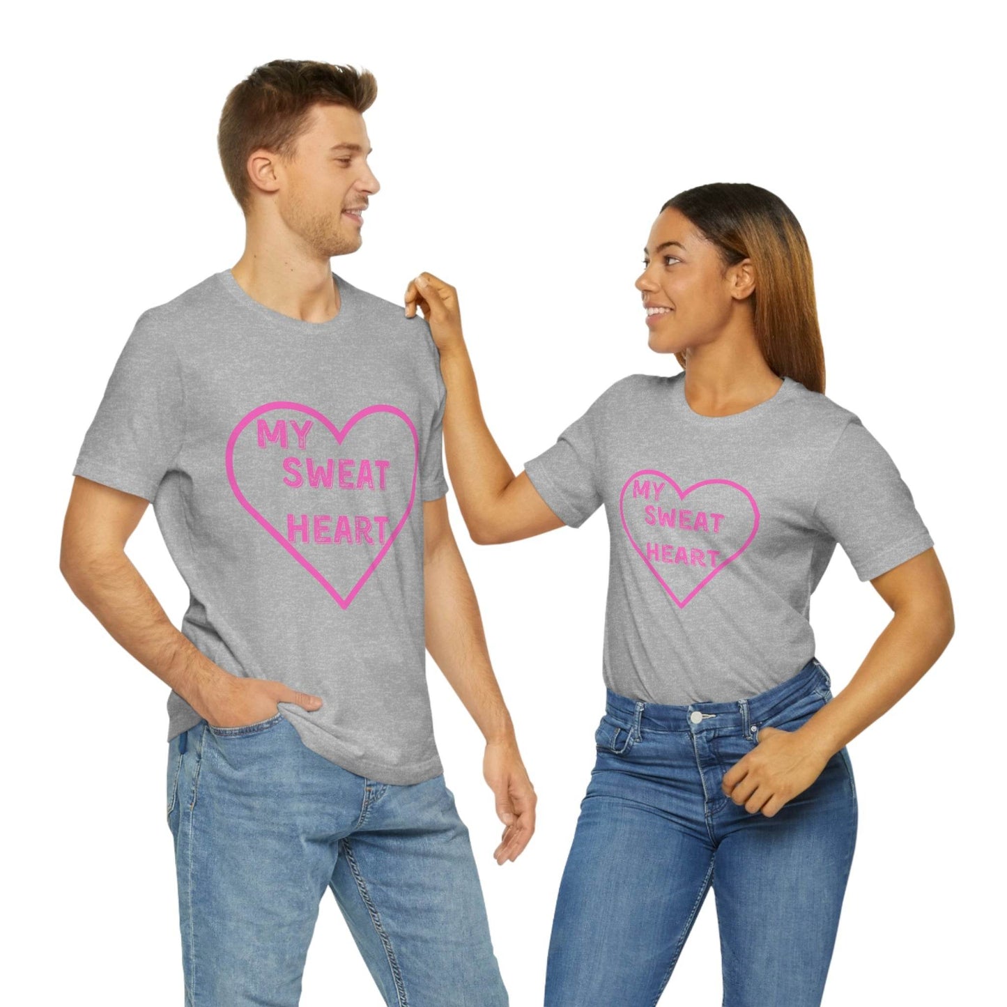 My Sweat Heart - Love shirt - Gift for wife - Gift for Husband - Gift for Girlfriend and Boyfriend - Anniversary gift - Giftsmojo