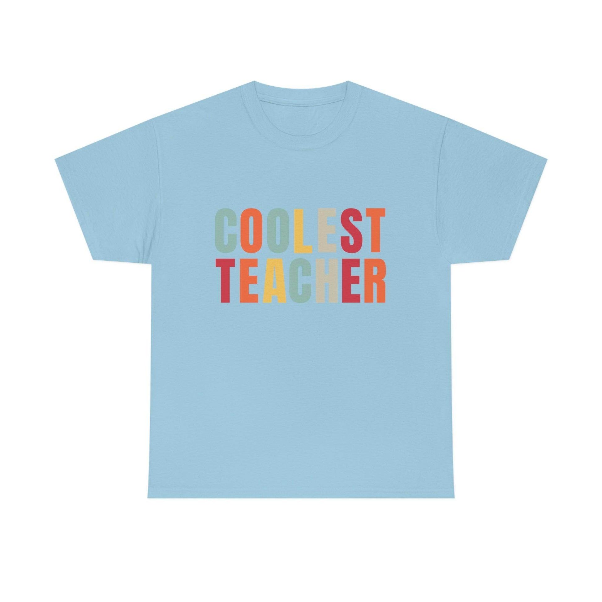 Teacher appreciation gift - Coolest Teacher Shirt - Teacher shirt - Giftsmojo