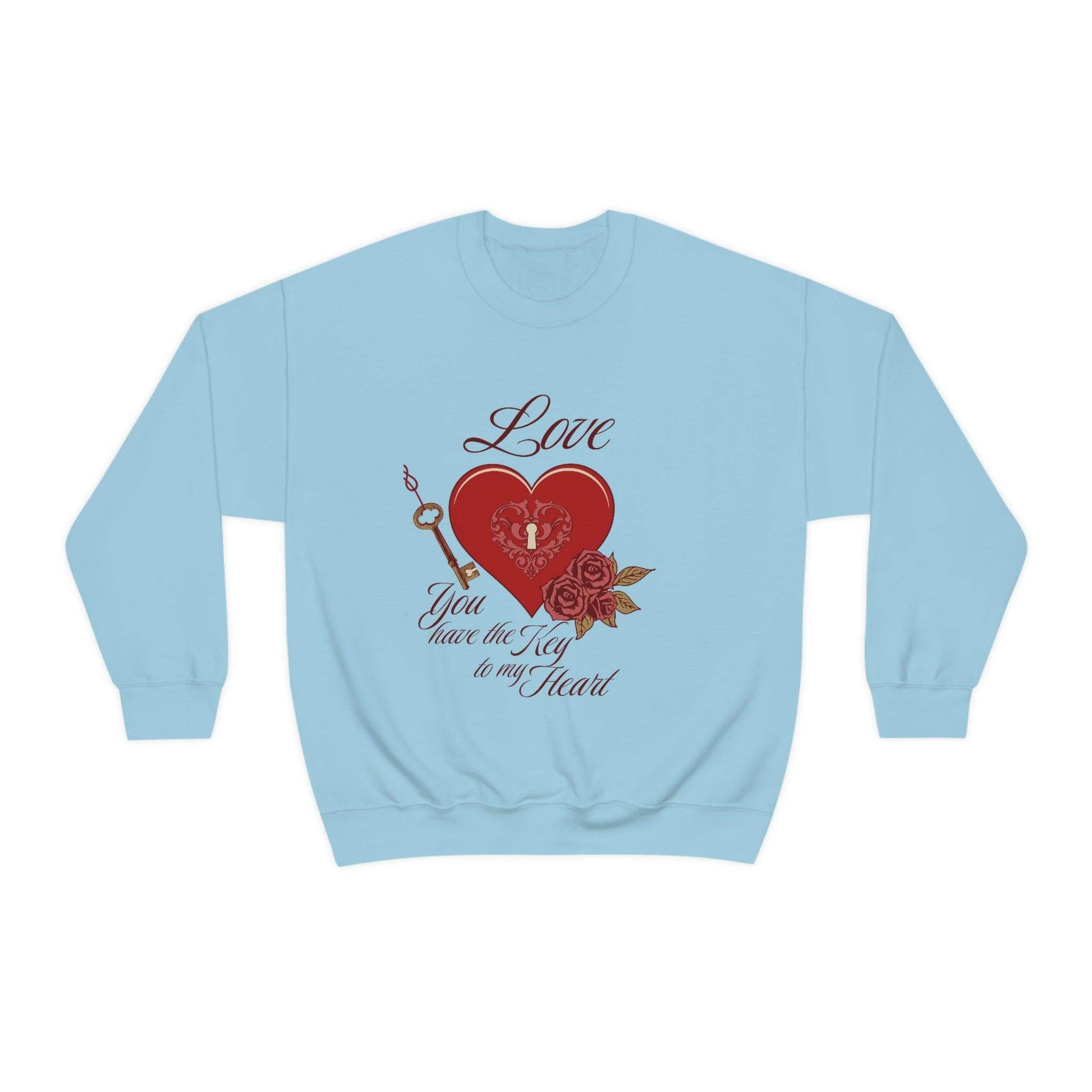 Love you have the key to my heart Sweatshirt - Giftsmojo