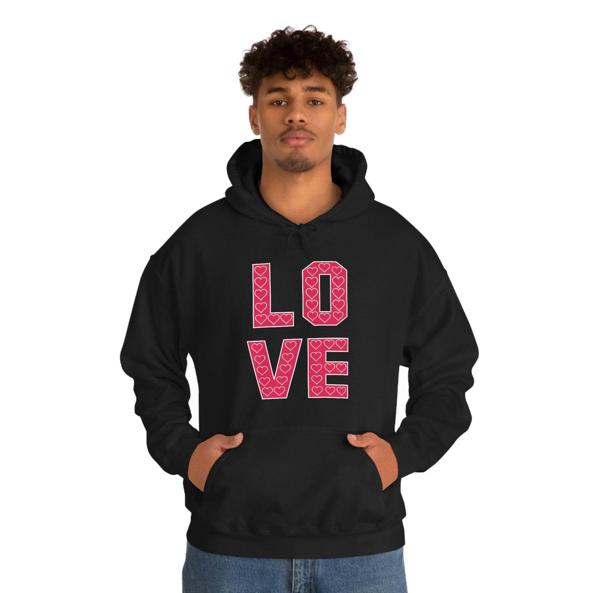 Love Hooded sweatshirt - Giftsmojo