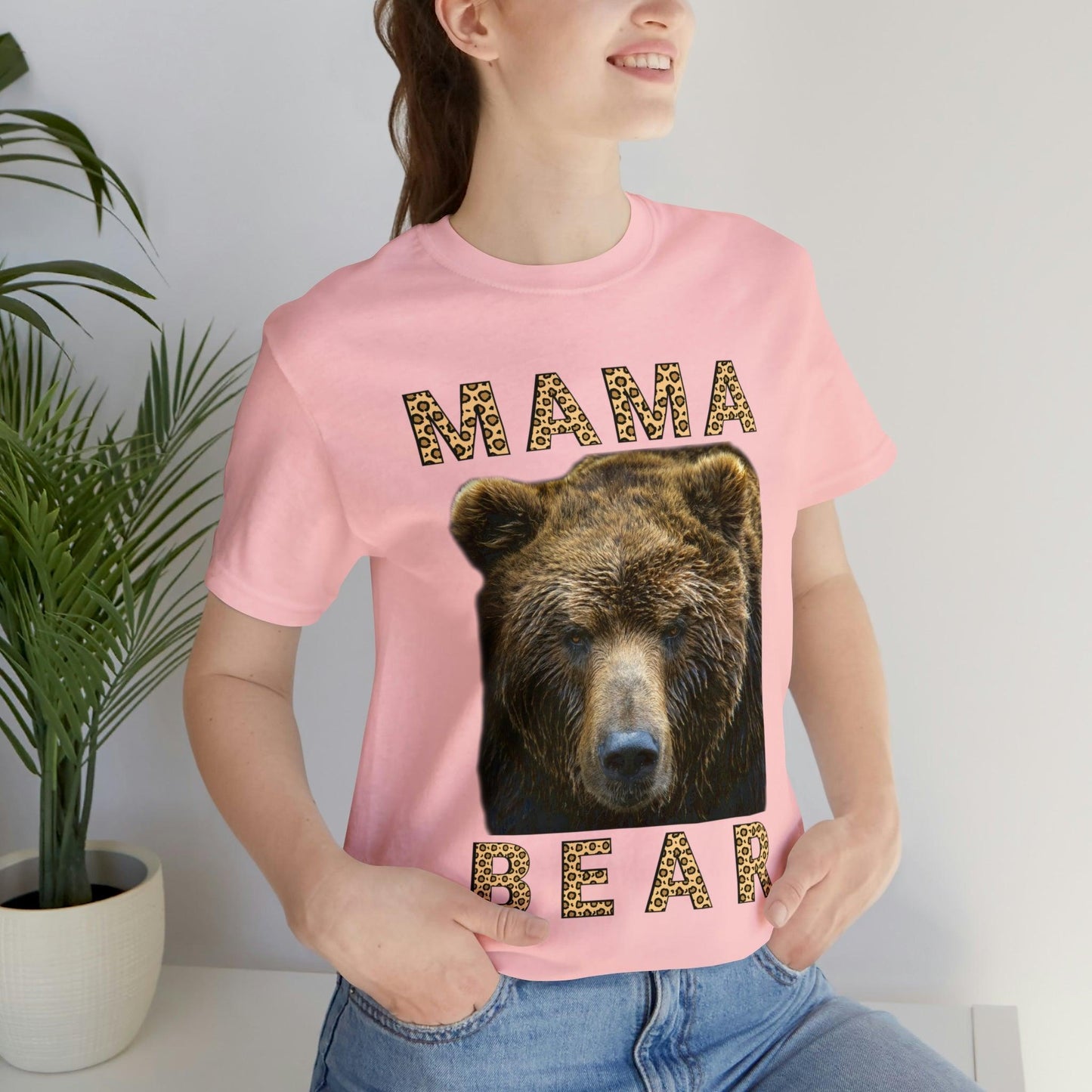 Mothers day shirt | Leopard Print Mama Bear Shirt | Mama Bear Tshirt, Funny mom shirt | best mom shirt | Momma Bear, Mama Bear Gift, Animal Nature Lover Shirt