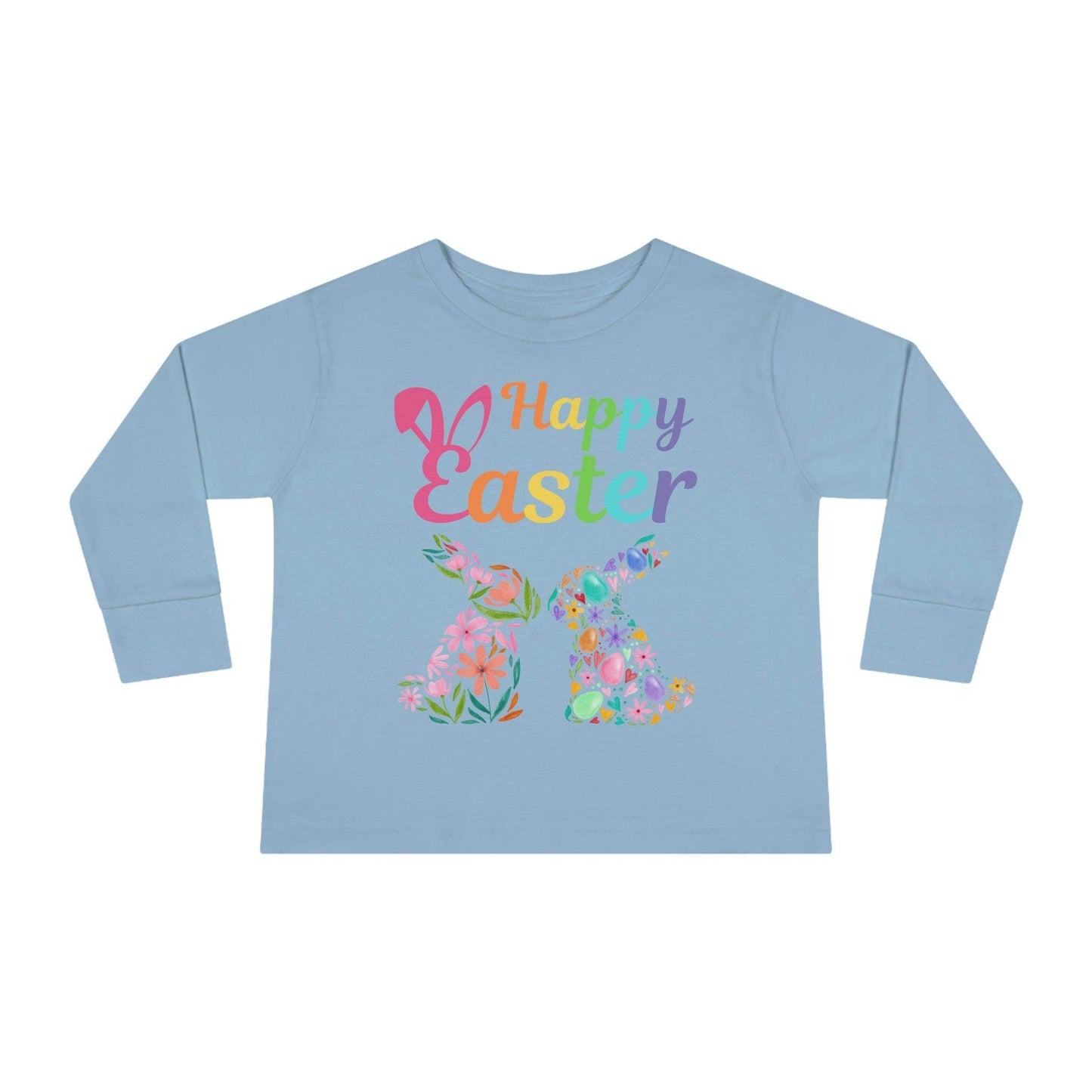 Happy Easter Toddler Long Sleeve Tee - Giftsmojo