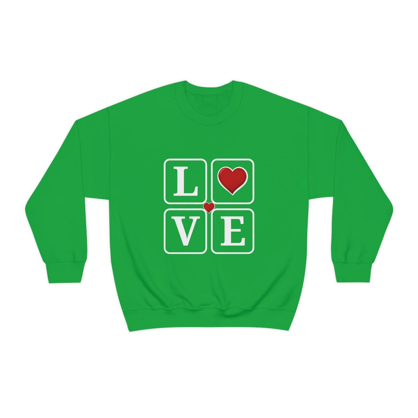 Love square Hearts Sweatshirt