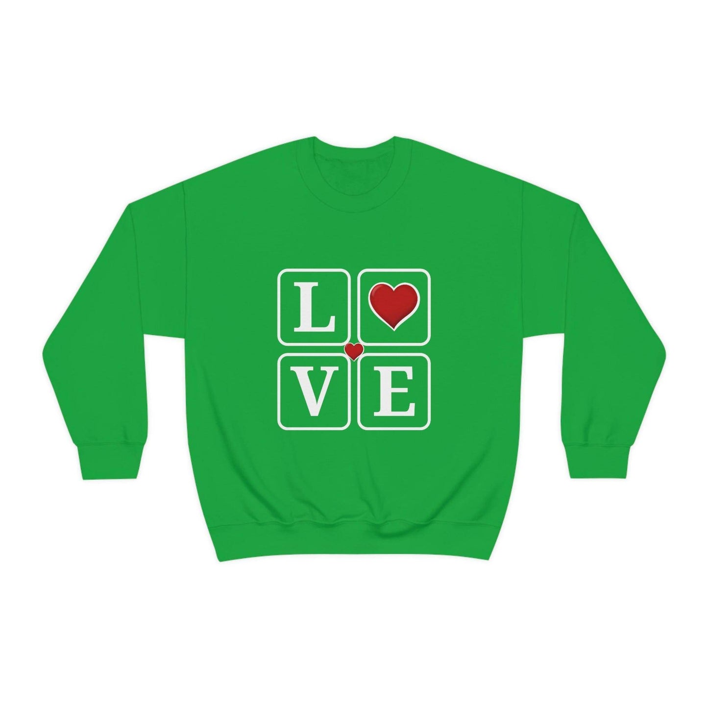 Love square Hearts Sweatshirt - Giftsmojo