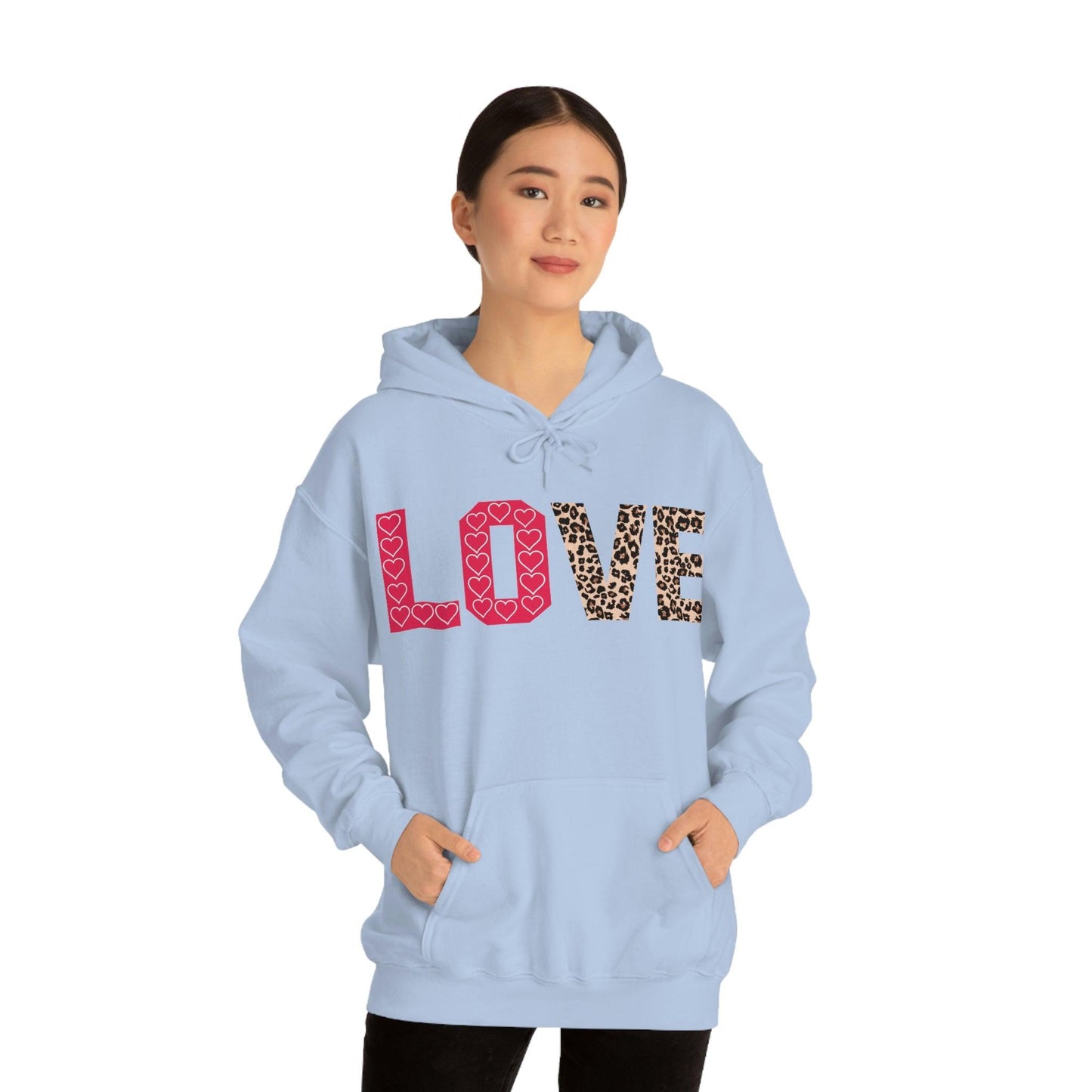 Leopard print Hooded Sweatshirt