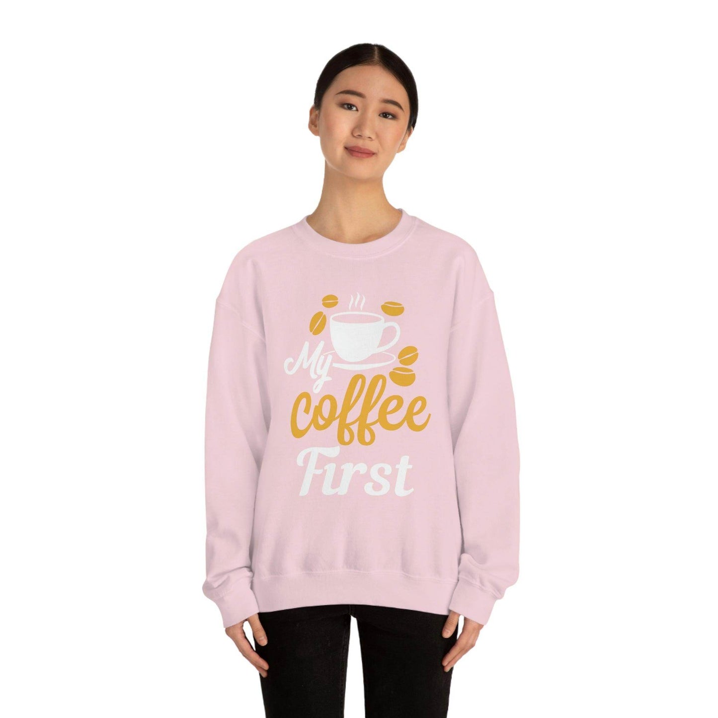 My Coffee First Sweatshirt - Giftsmojo