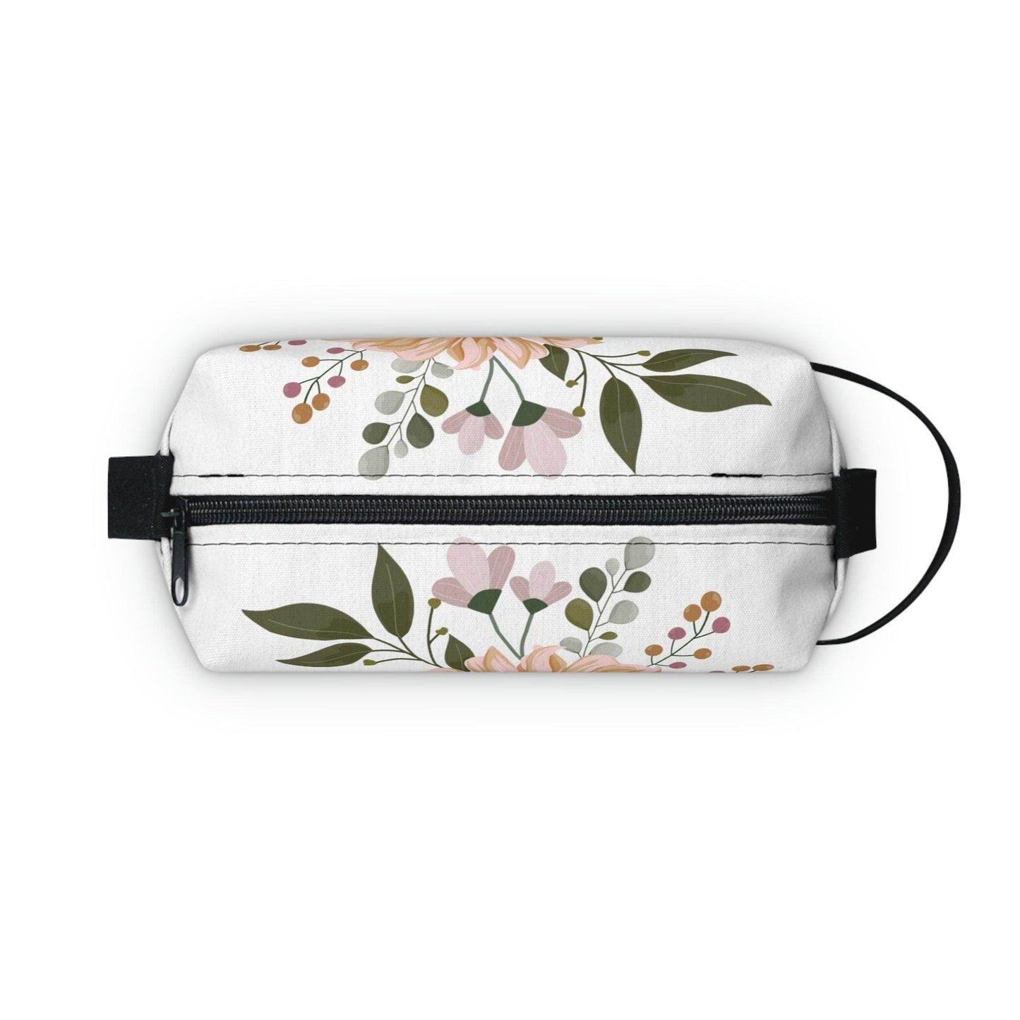 Personalized Makeup Bags | Cosmetic Bags | Floral Makeup Bag | flower makeup bag | Cosmetic Bag | floral Toiletry Bag | makeup pouch | bridal party bags, - Giftsmojo