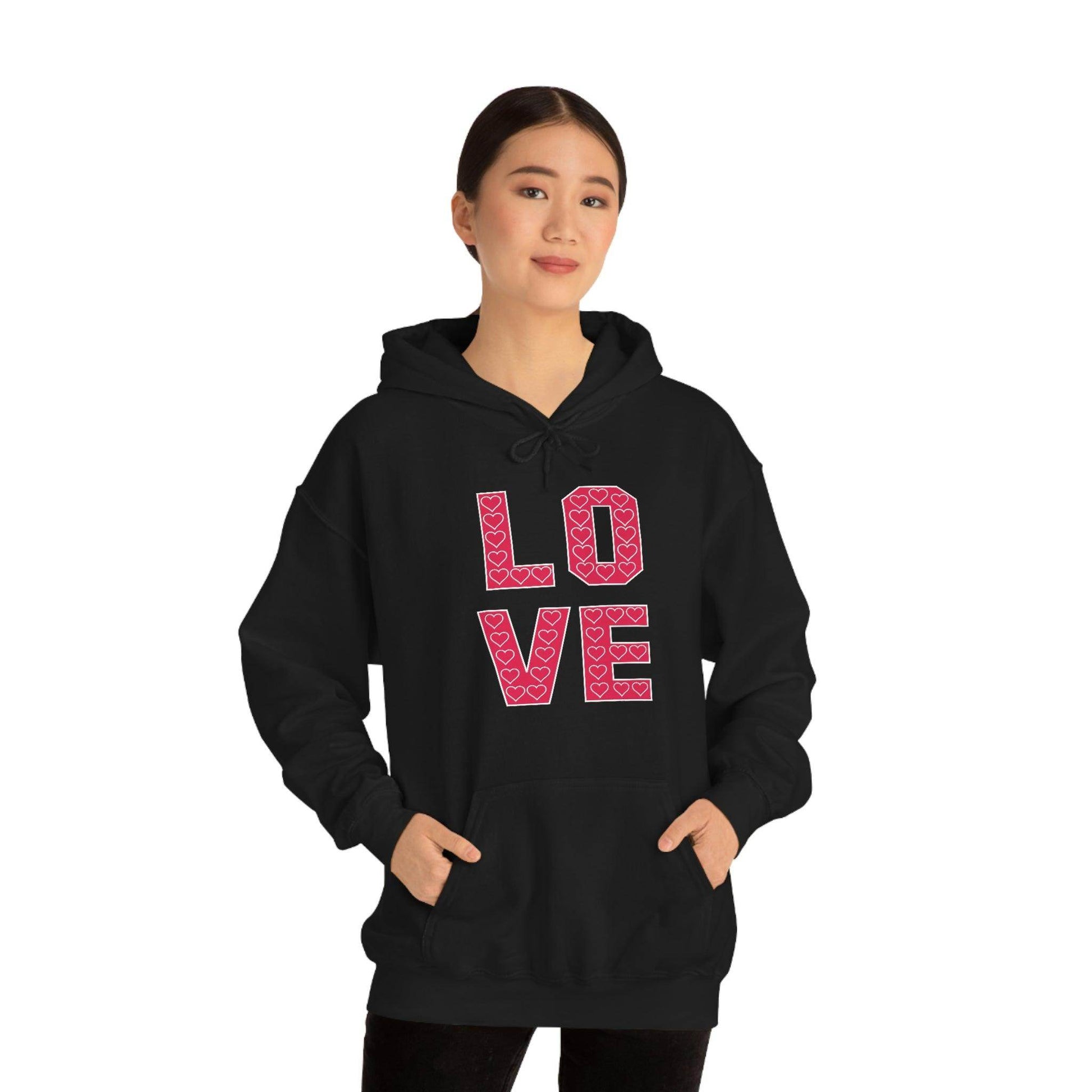 Love Hooded sweatshirt - Giftsmojo