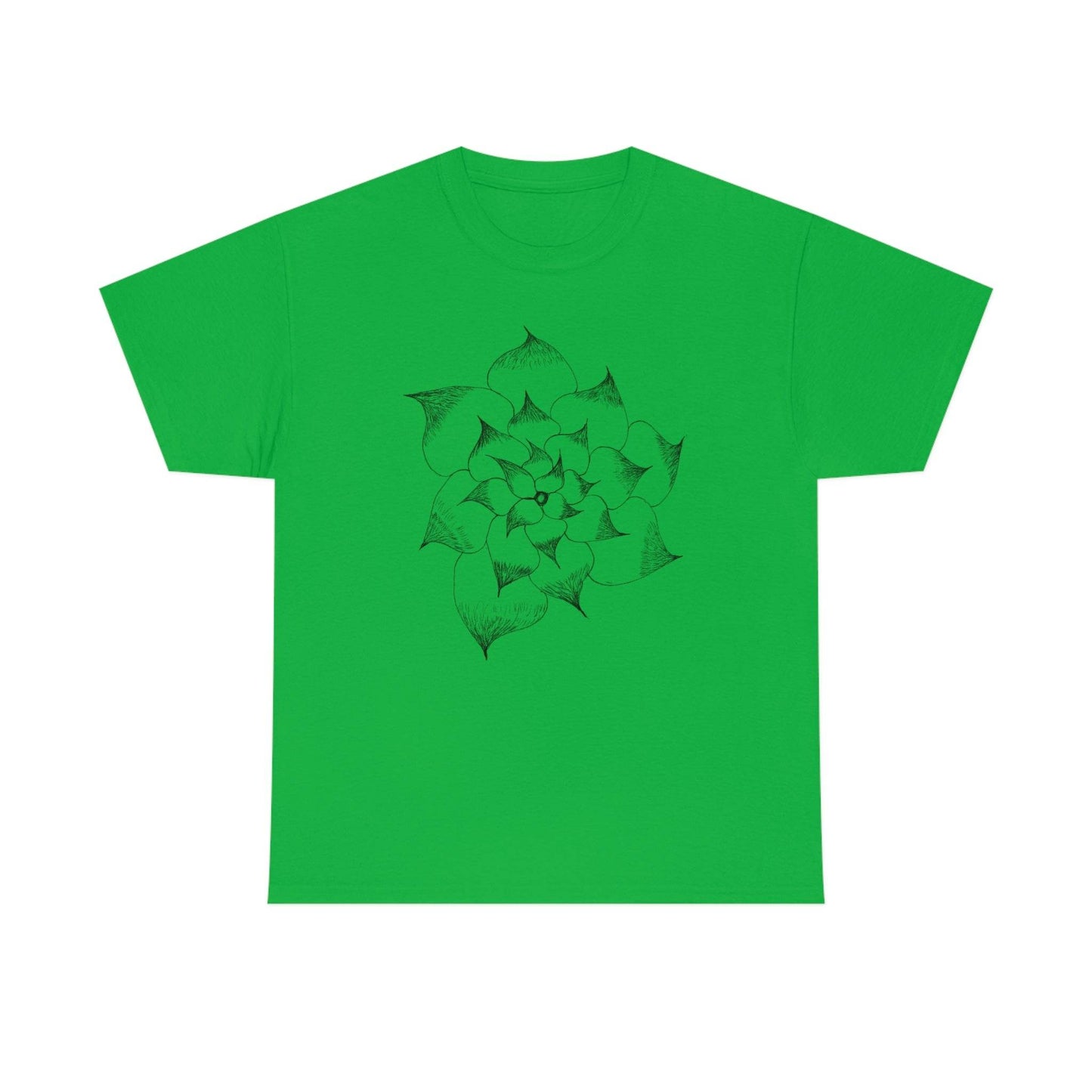 Flower Tee, custom designed tee, flower t-shirt, floral graphic tee - Giftsmojo