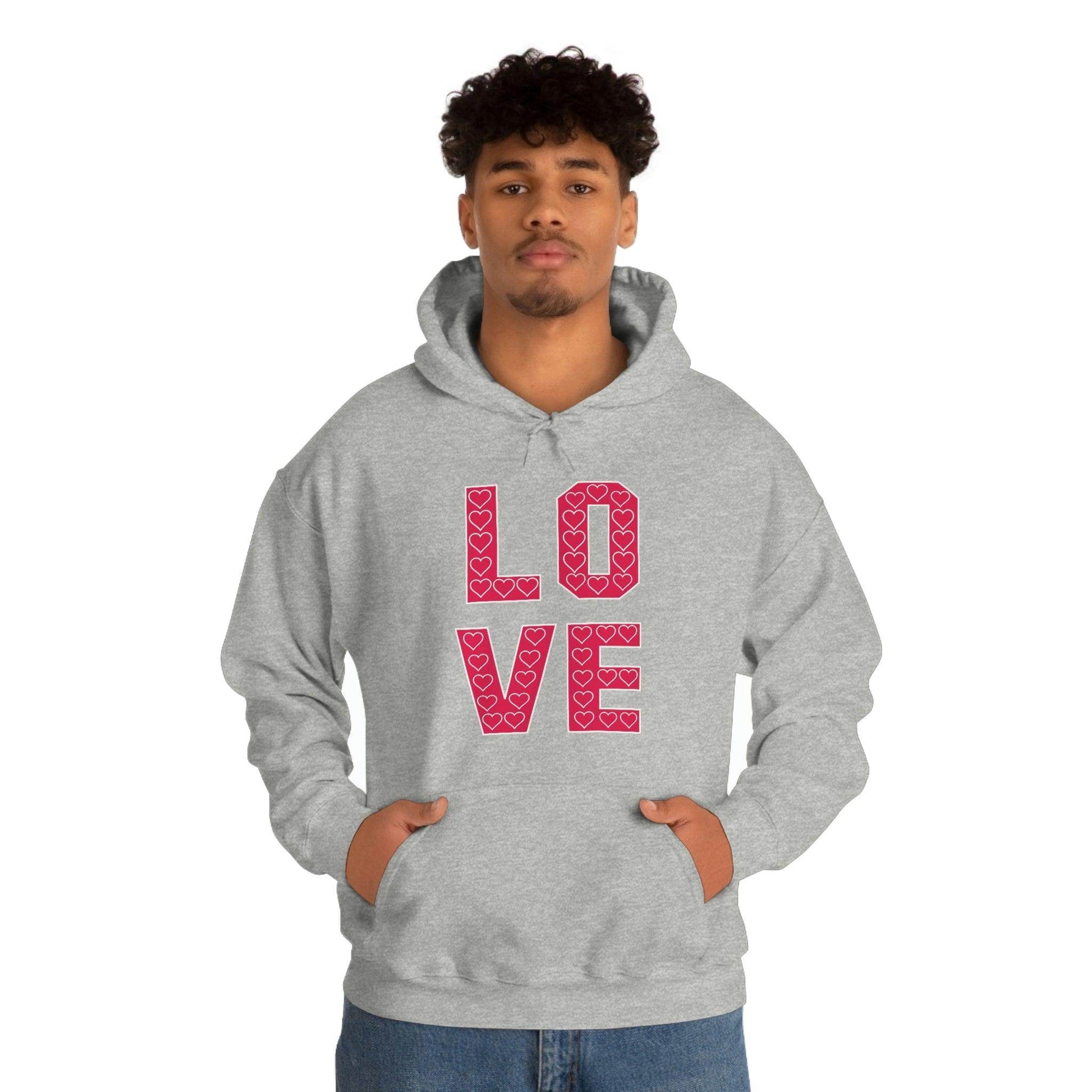 Love Hooded sweatshirt - Giftsmojo