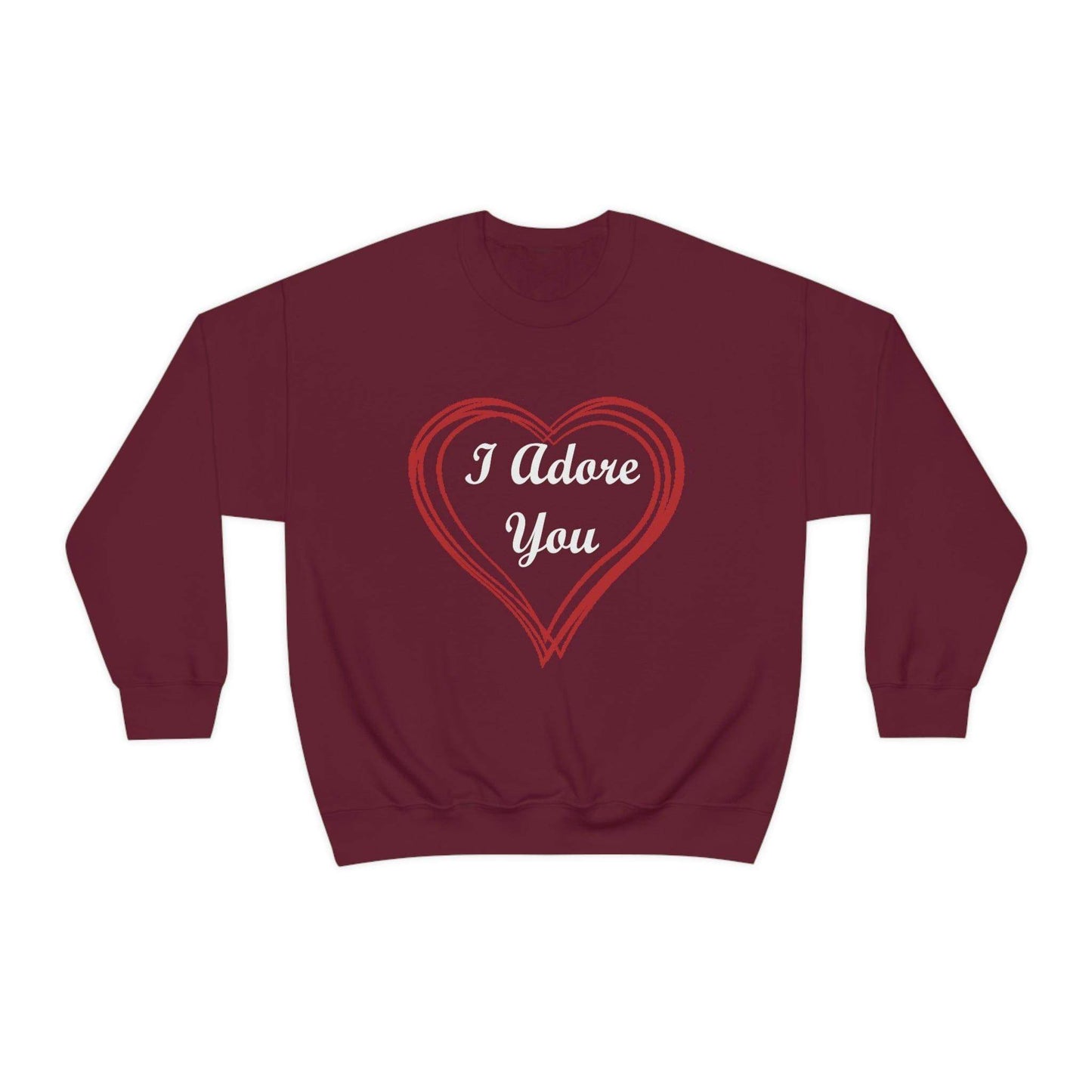 I Adore You Crewneck Sweatshirt - Giftsmojo