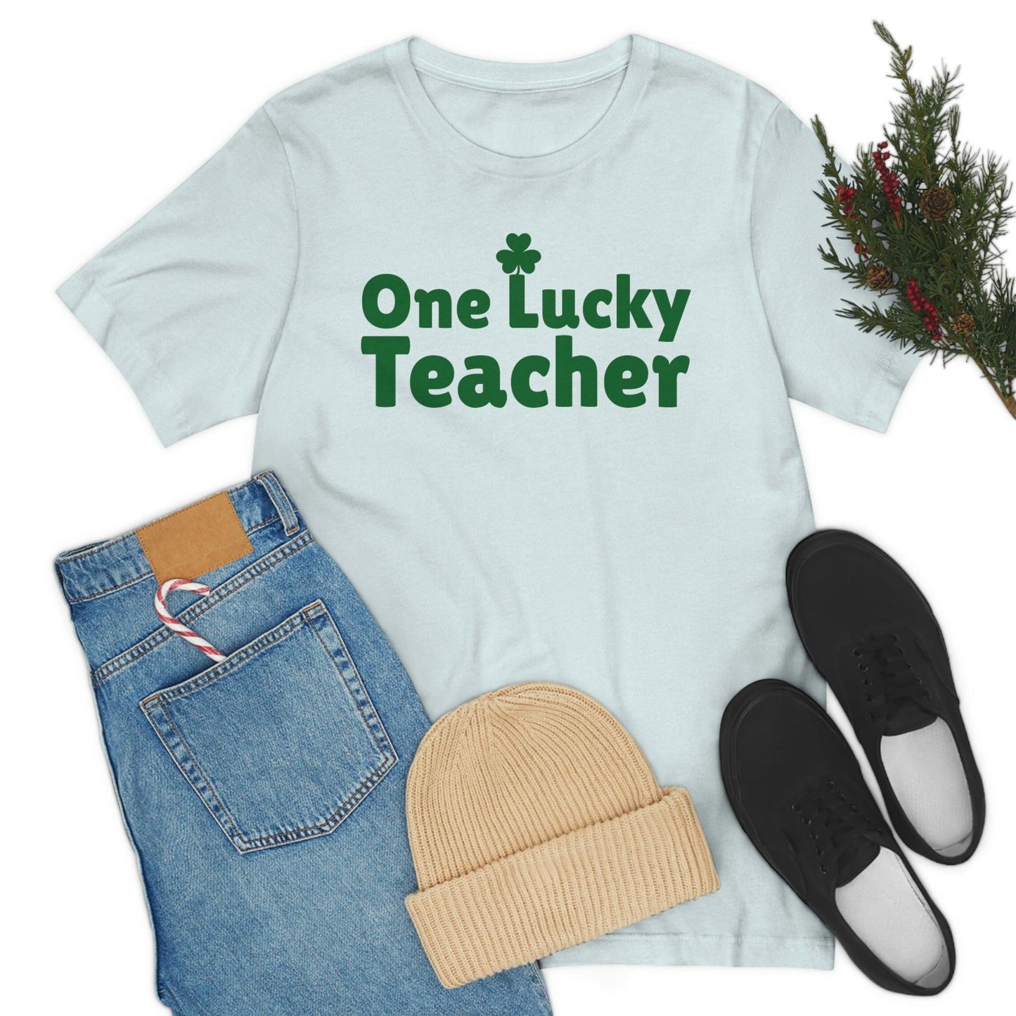 Feeling Lucky Shirt One Lucky Teacher Shirt St Patrick's Day shirt - Funny St Paddy's day Funny Shirt Shamrock shirt shenanigans shirt - Giftsmojo
