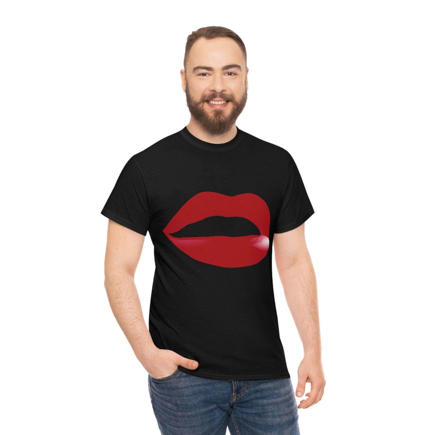 Kiss Lips Tee - Giftsmojo