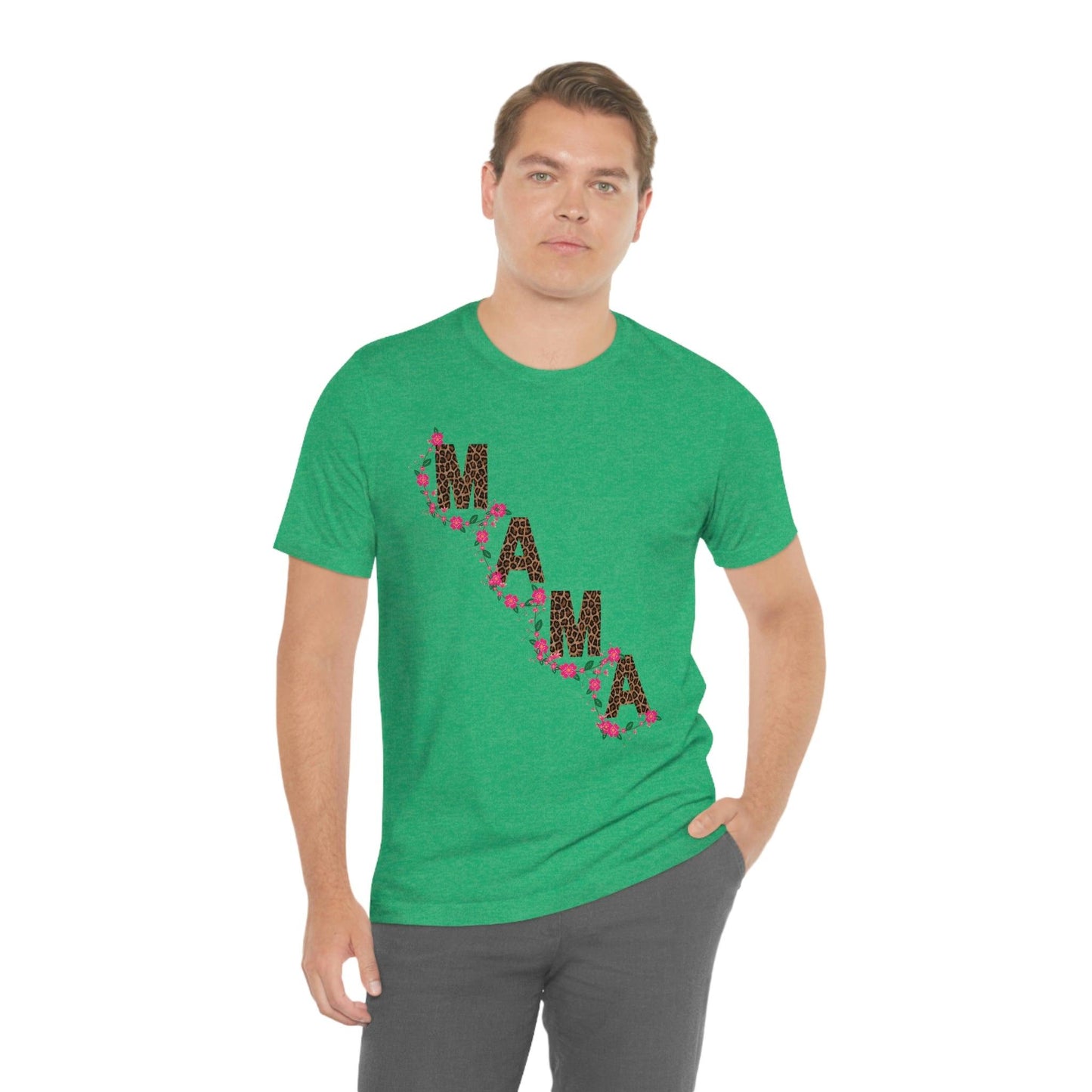 Leopard print Mama shirt - Leopard Mama Shirt mothers day shirt new mom shirt - Giftsmojo