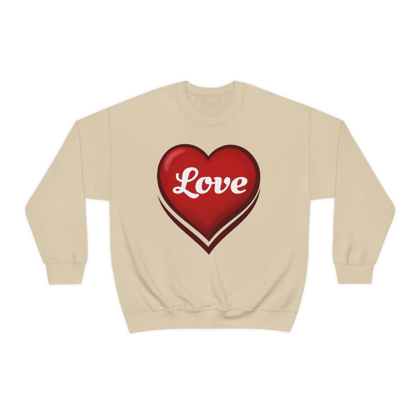 Love Sweatshirt, Valentine's Gift, - Giftsmojo