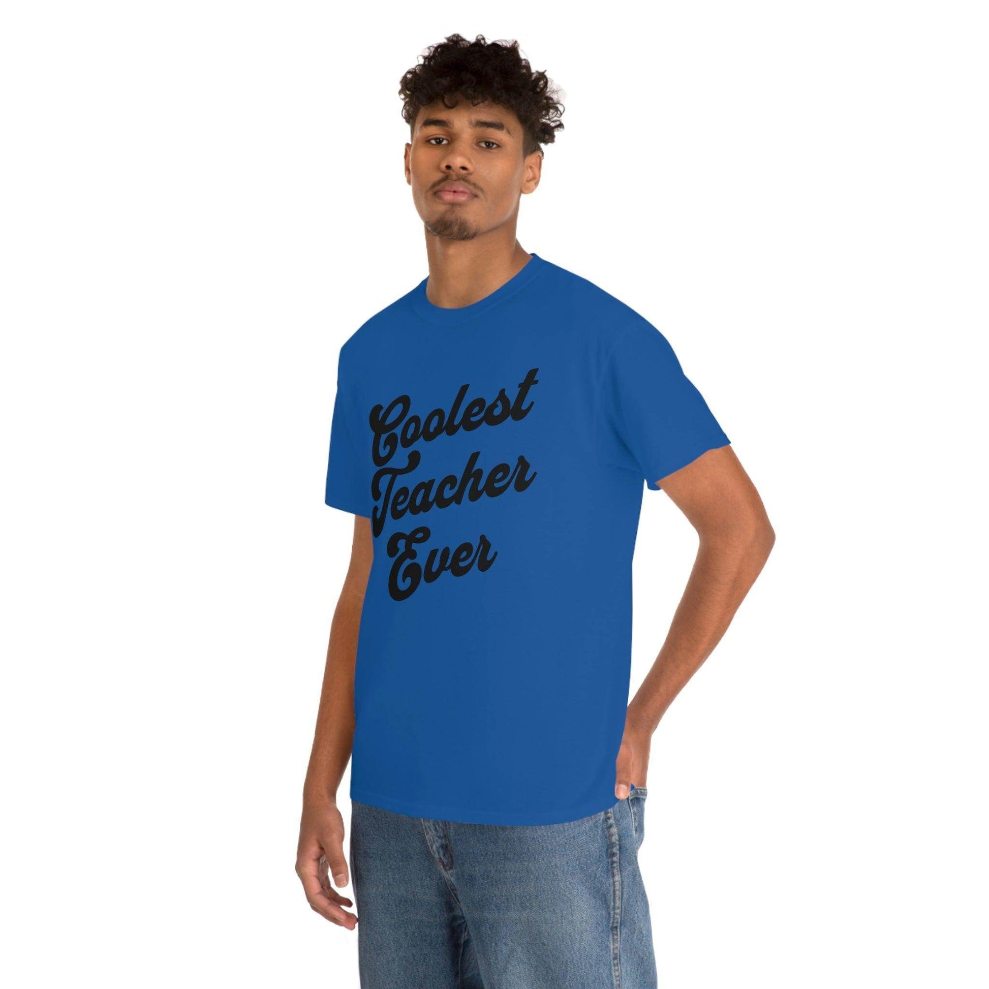 Coolest Teacher Ever Shirt - Giftsmojo