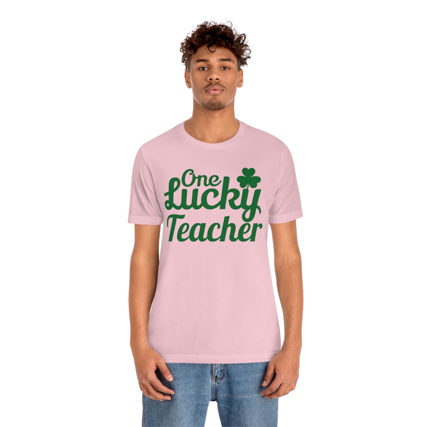 One Lucky Teacher Shirt feeling Lucky St Patrick's Day shirt - Funny St Paddy's day Funny Shirt