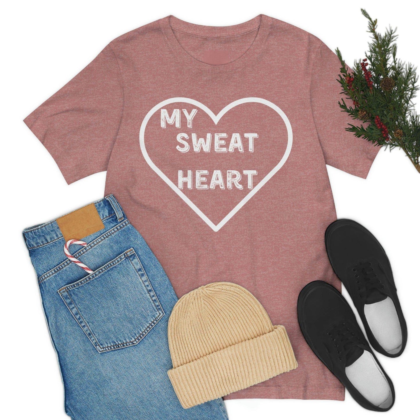 My Sweat Heart - Love shirt - Gift for wife - Gift for Husband - Gift for Girlfriend and Boyfriend - Giftsmojo