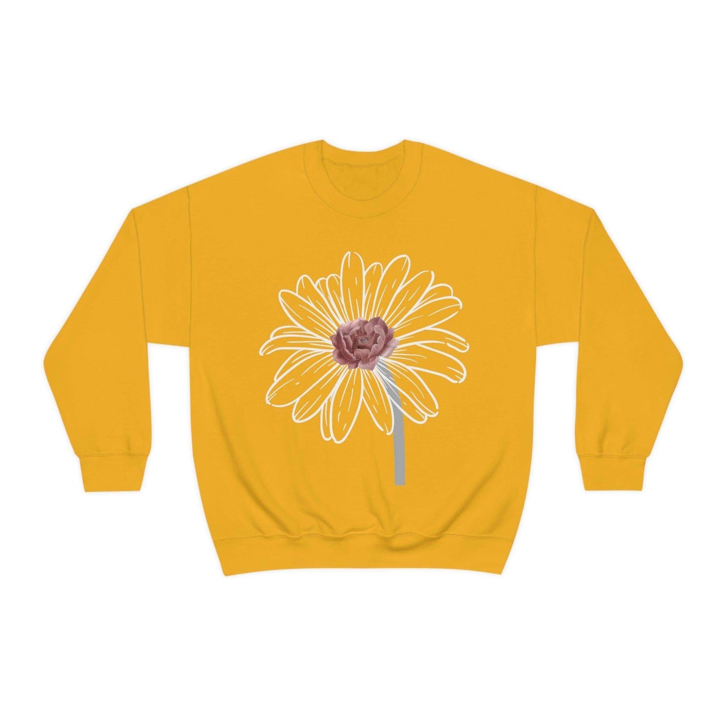 Floral Sweatshirt, Wildflower Sweatshirt, Flower sweatshirt, Wild Flowers - Giftsmojo