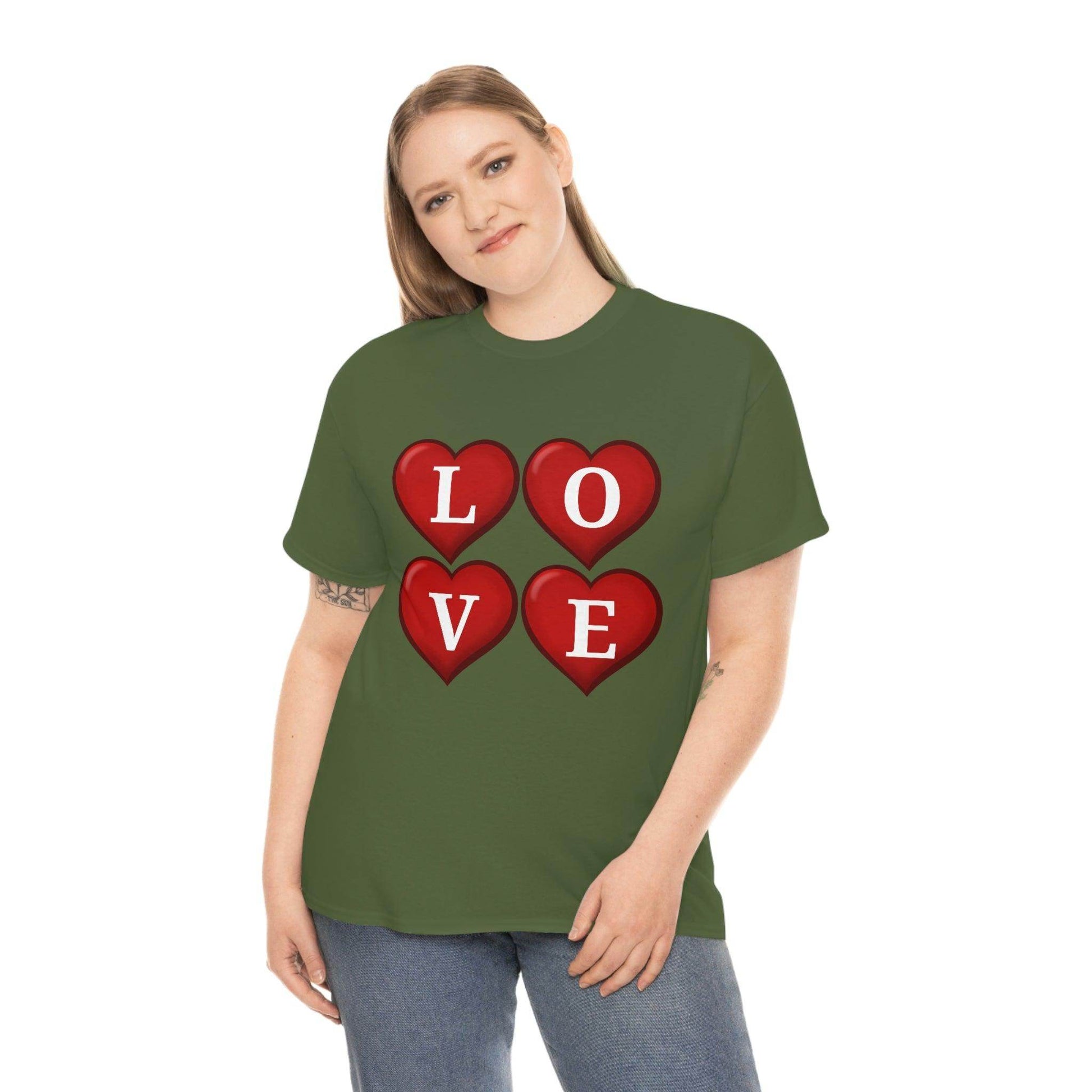 4hearts love Tee - Giftsmojo