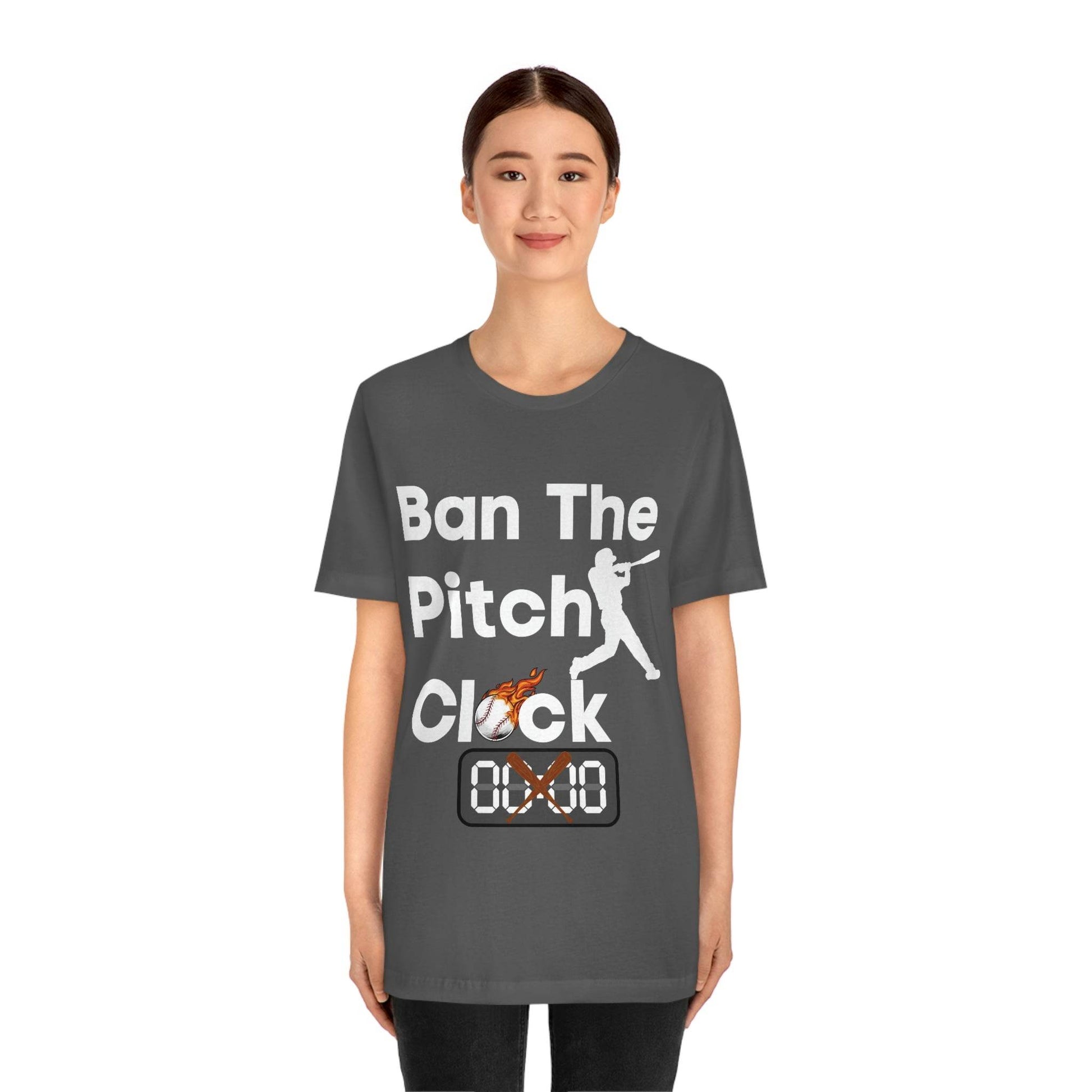 Ban The Pitch Clock in Baseball - Ban Baseball Pitch Clock - Giftsmojo