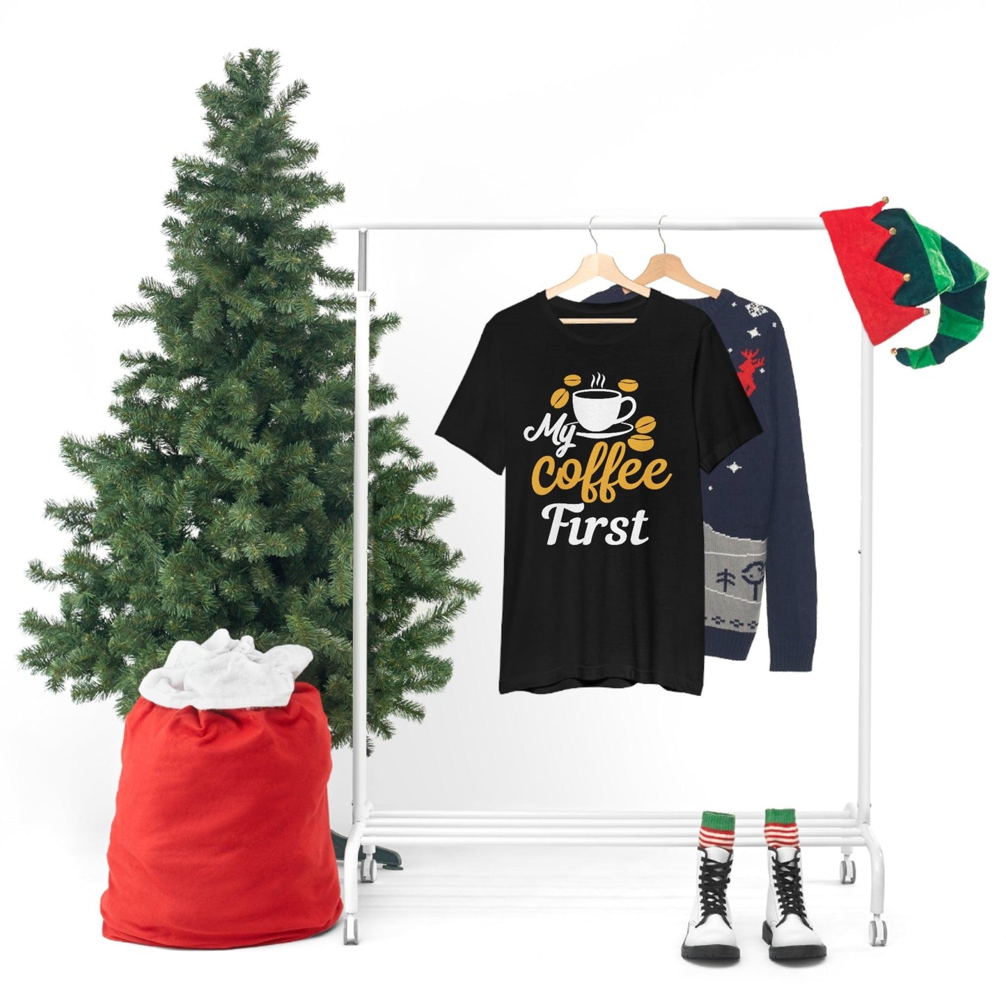 My coffee first Tee - Giftsmojo