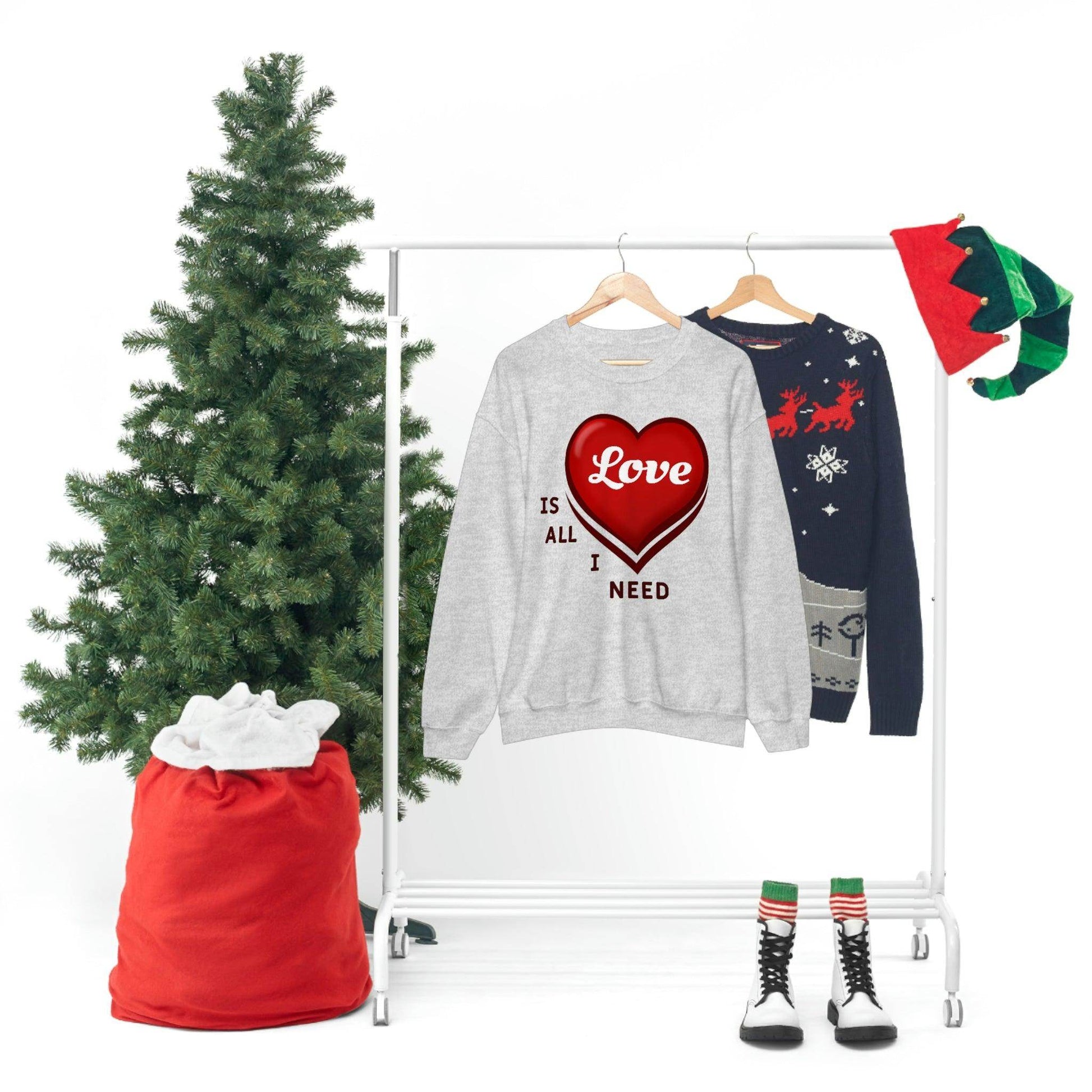 love is all I Need Sweatshirt - Giftsmojo