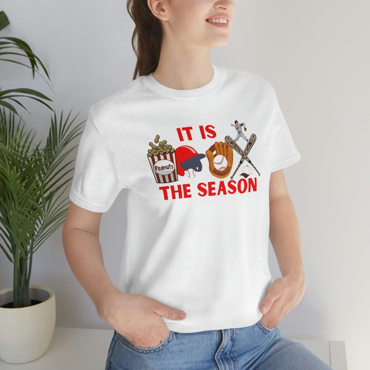 It is the season Baseball shirt baseball tee baseball tshirt - Sport shirt Baseball Mom shirt Baseball Mama shirt gift for him gameday shirt