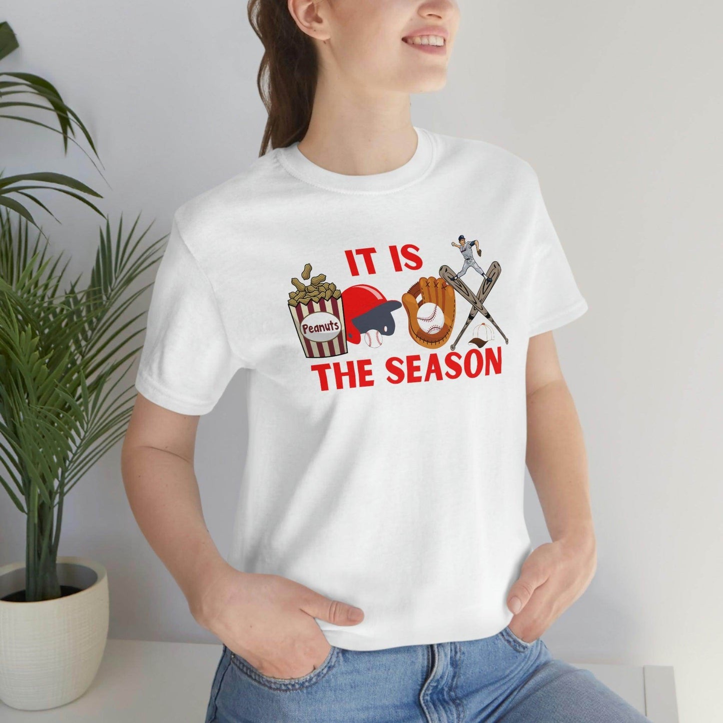 It is the season Baseball shirt baseball tee baseball tshirt - Sport shirt Baseball Mom shirt Baseball Mama shirt gift for him gameday shirt - Giftsmojo