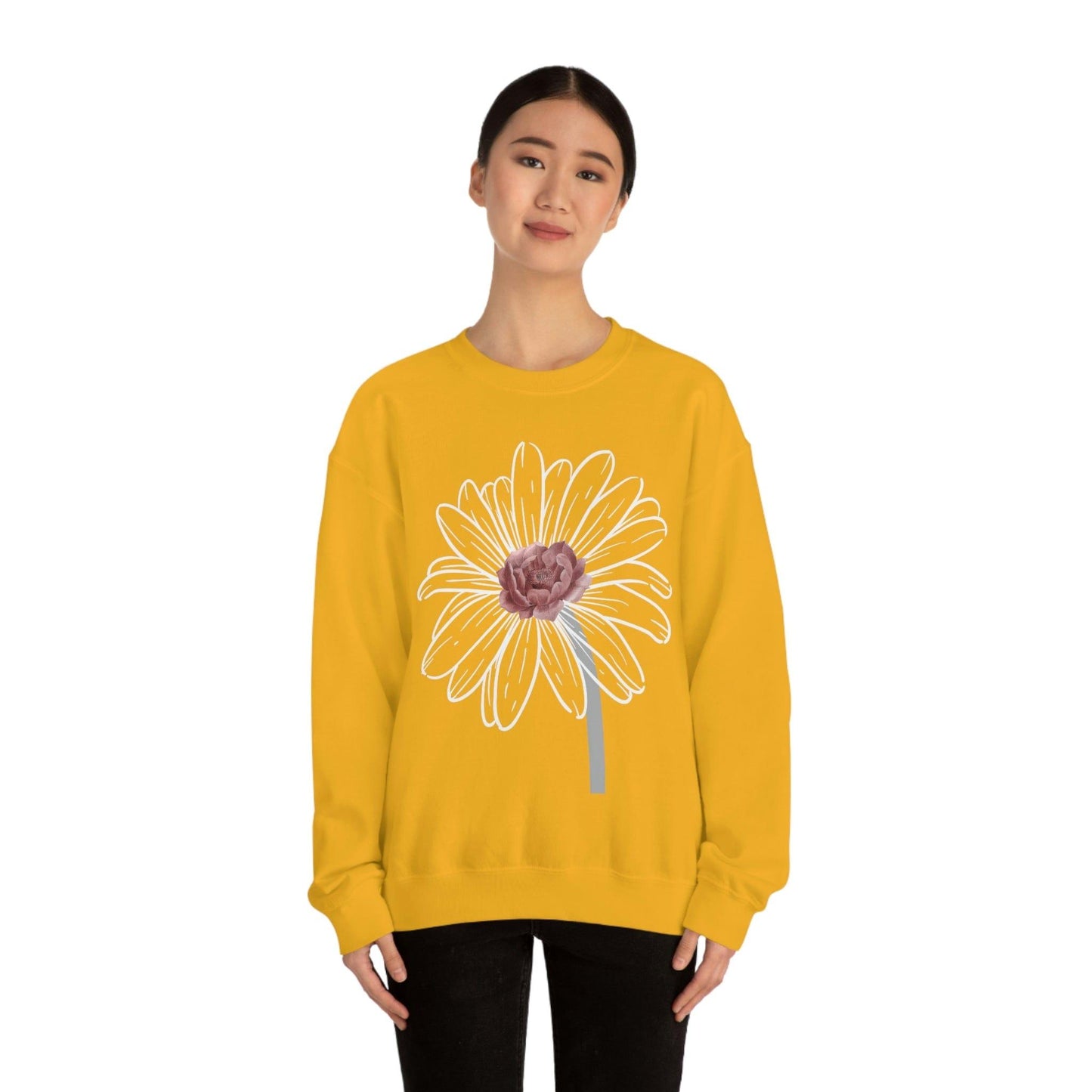 Floral Sweatshirt, Wildflower Sweatshirt, Flower sweatshirt, Wild Flowers