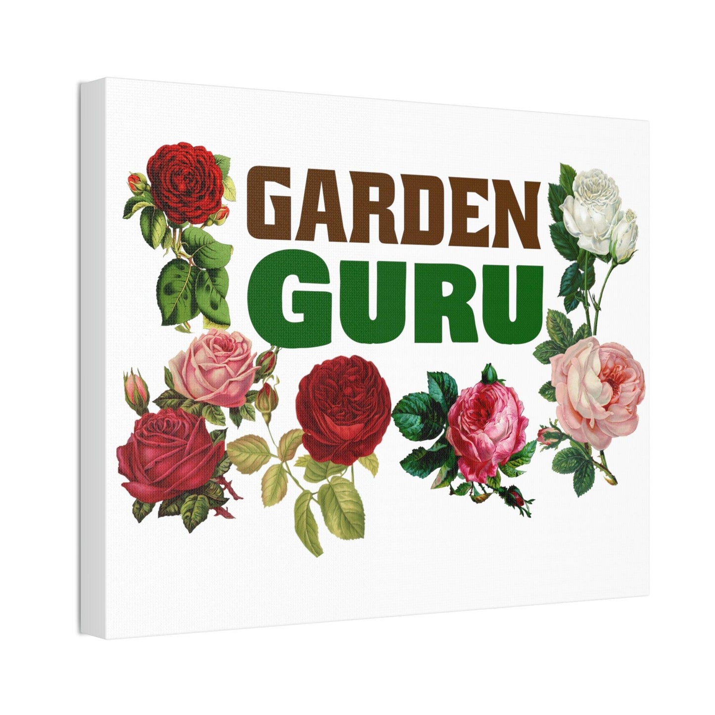 Garden Guru Canvas - Garden wall arts, gift for garden lovers - Giftsmojo