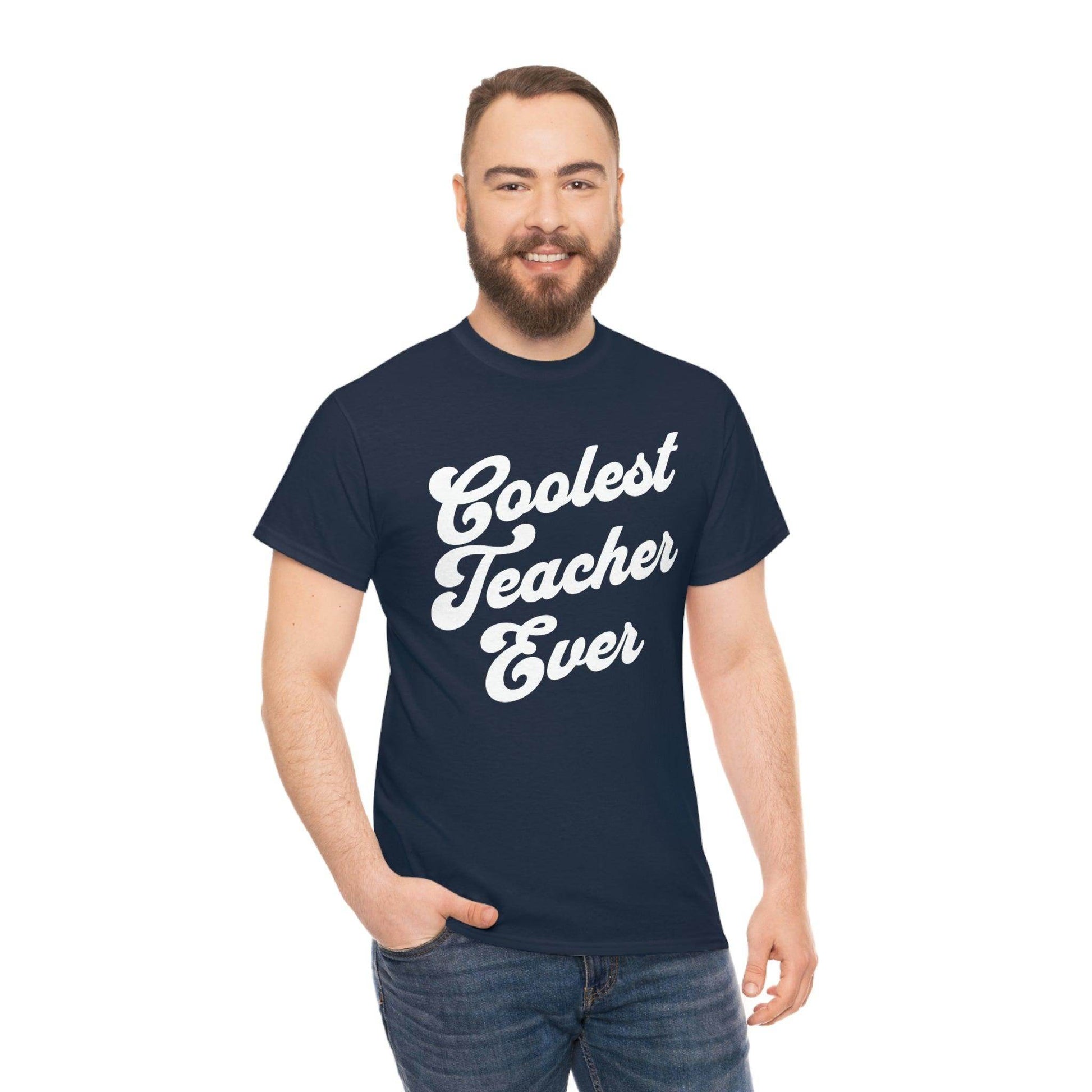 Coolest Teacher Ever Shirt - Giftsmojo