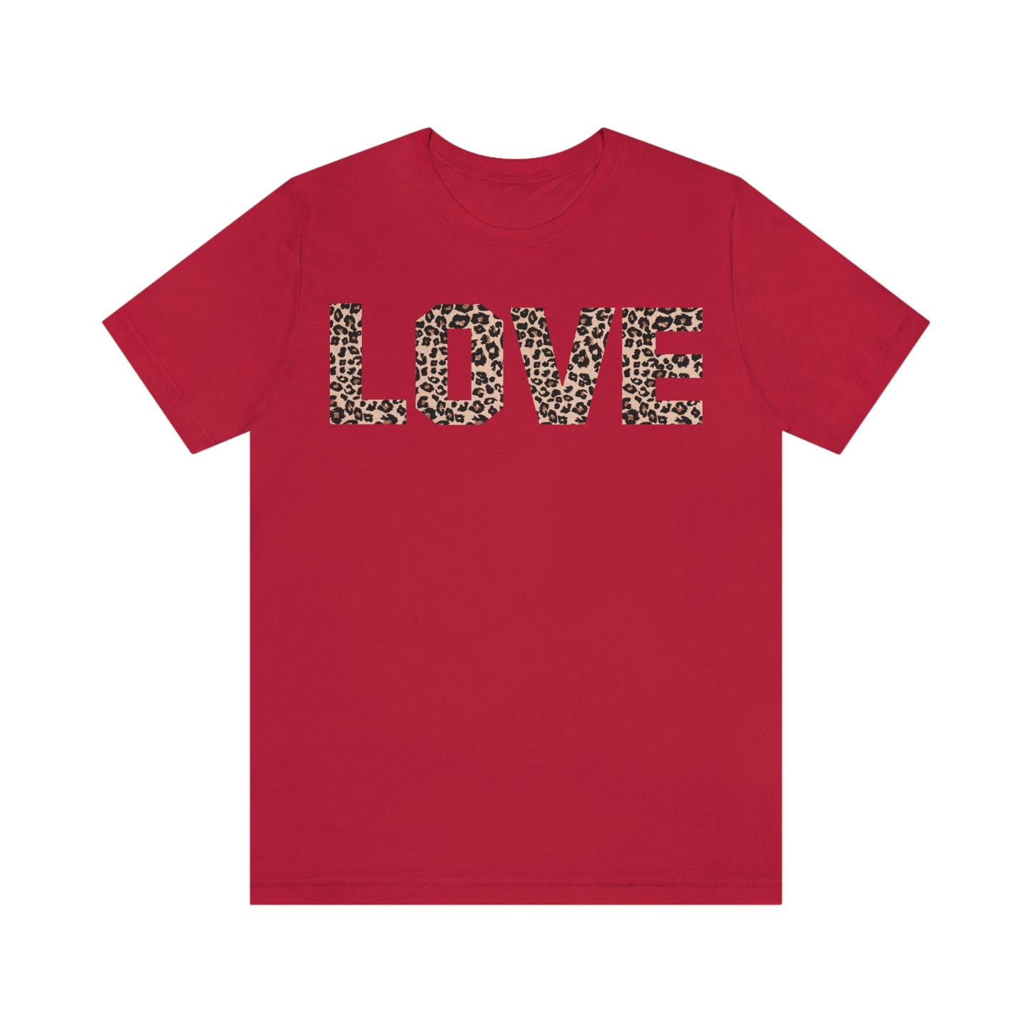 Leopard print love Tee