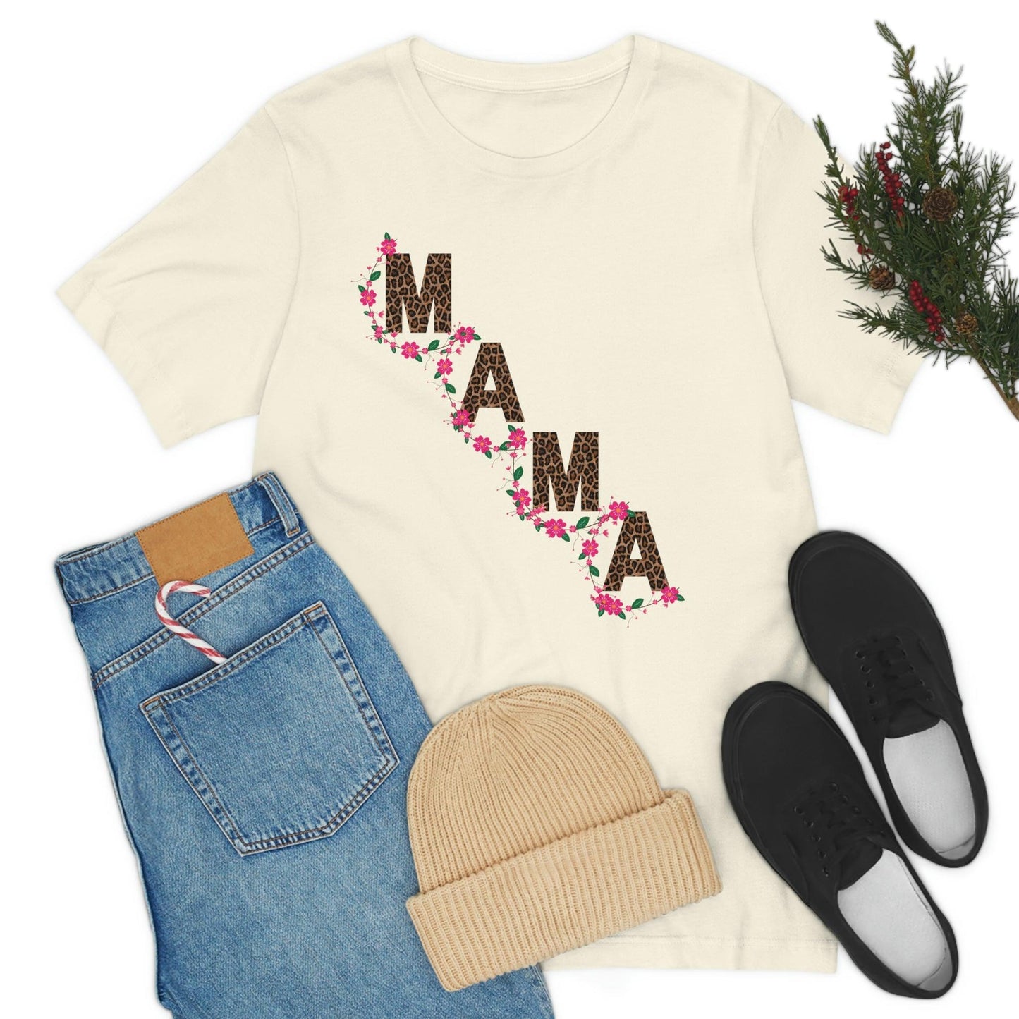 Leopard print Mama shirt - Leopard Mama Shirt mothers day shirt new mom shirt - Giftsmojo