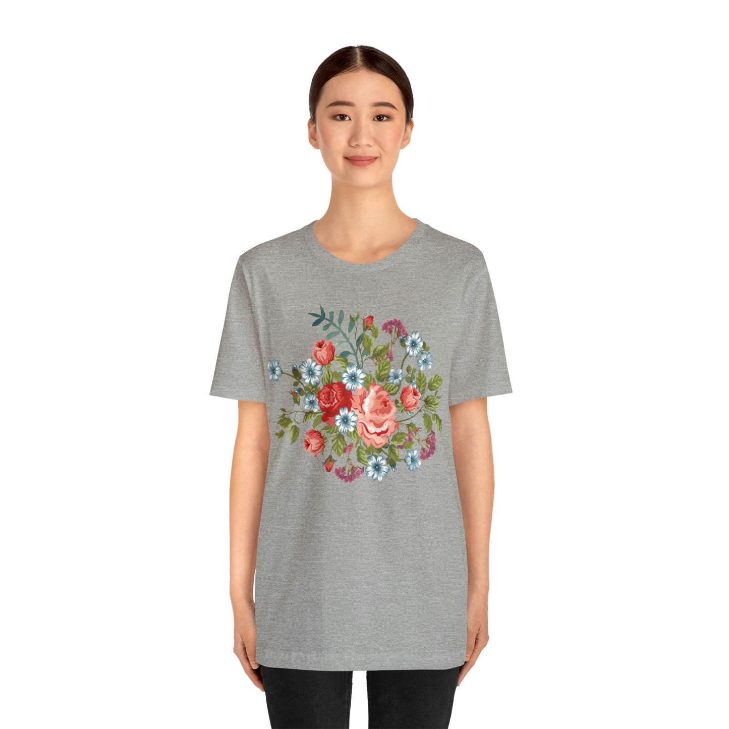 Flower Shirt, Botanical shirt, flower T shirt, floral shirt, wild flowers shirt, birth flower shirt, custom flower shirt, wildflowers shirt, plant lady shirt, birth flower gift,