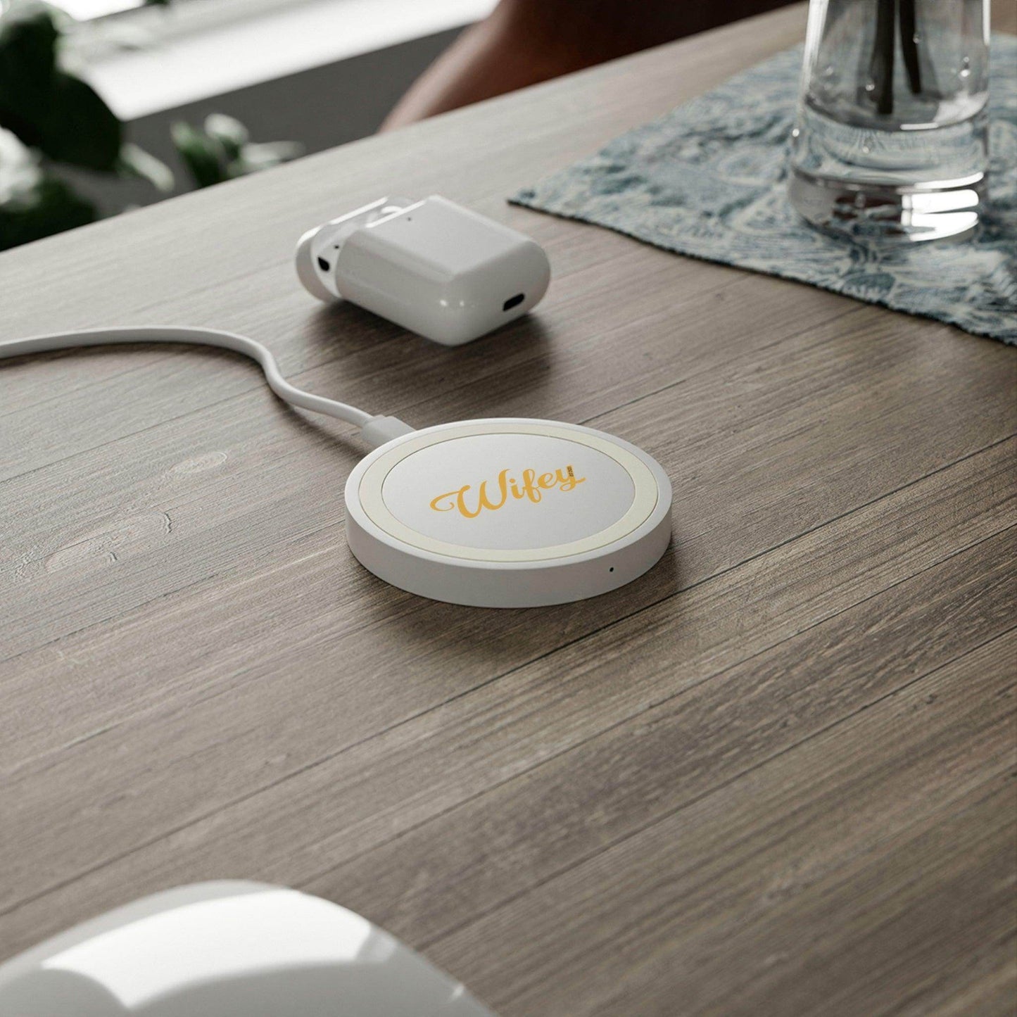 Quake Wireless Charging Pad - wifey - Giftsmojo