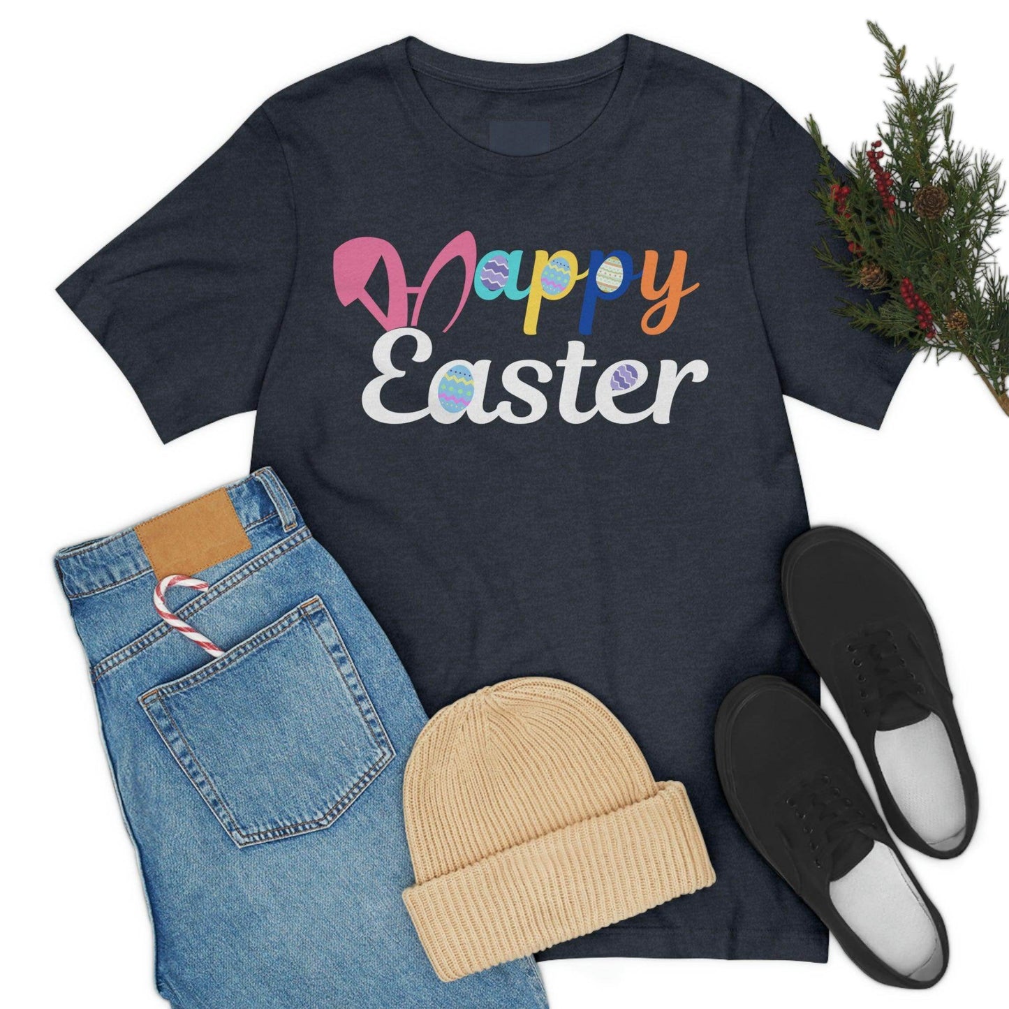 Happy Easter Tshirt, Easter gift for Adults - Giftsmojo